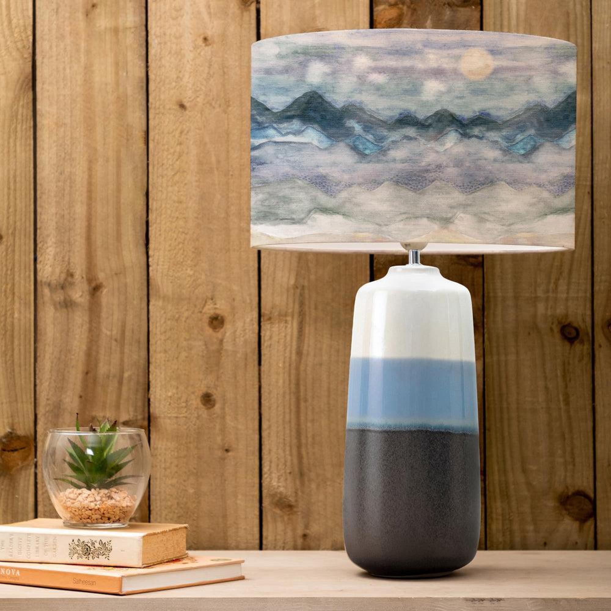 Product photograph of Voyage Maison Arizona Eva Nama Sky And River Complete Table Lamp from Choice Furniture Superstore.