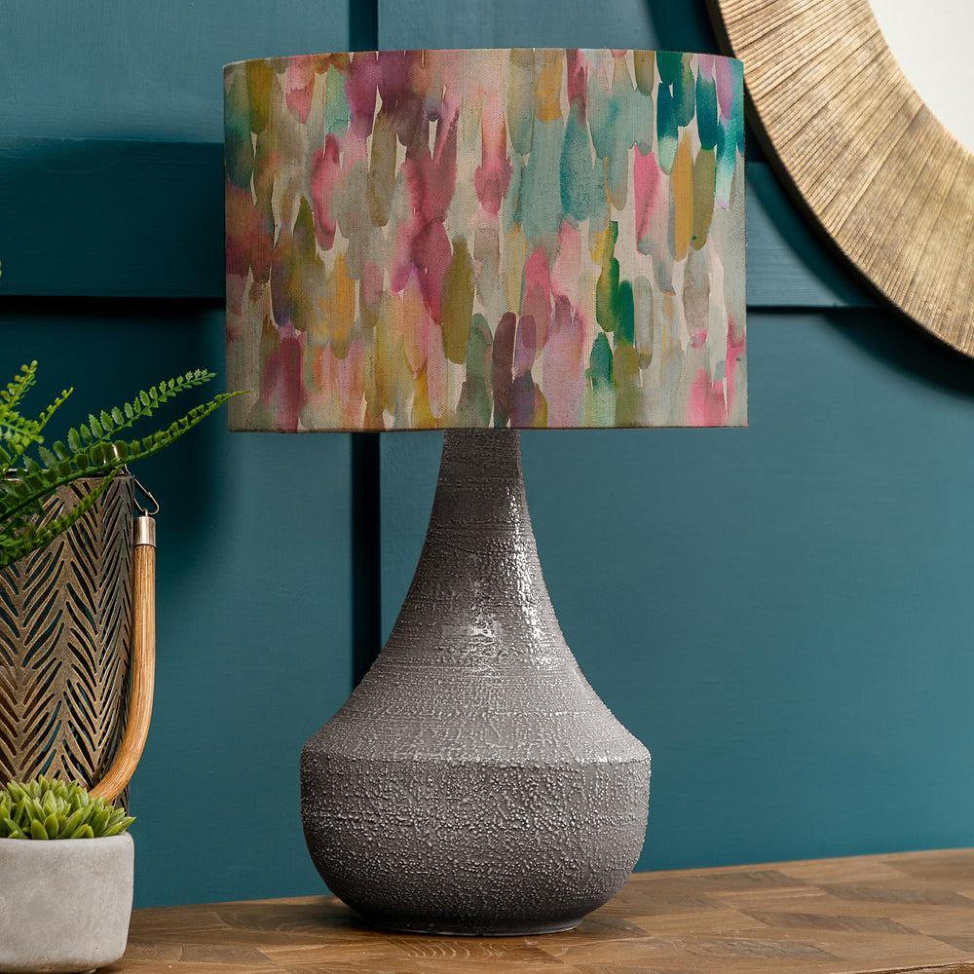 Product photograph of Voyage Maison Azima Eva Agri Grey And Lotus Complete Table Lamp from Choice Furniture Superstore.