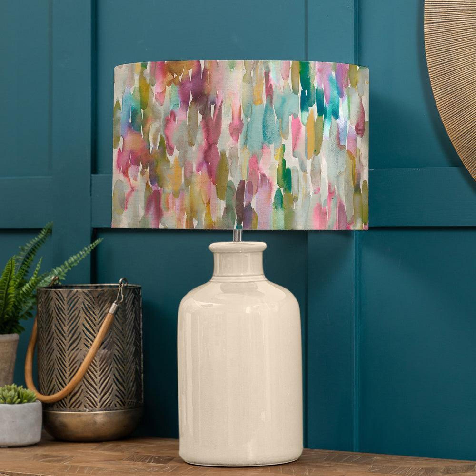 Product photograph of Voyage Maison Azima Eva Elspeth Cream And Lotus Complete Table Lamp from Choice Furniture Superstore.