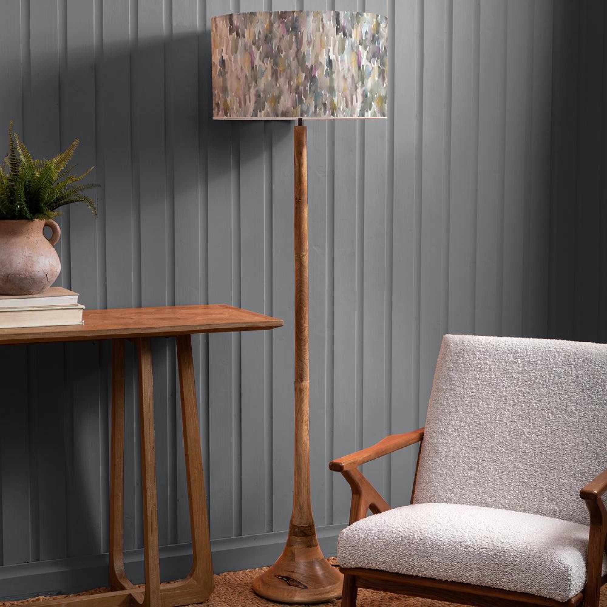 Product photograph of Voyage Maison Azima Eva Kinross Mango And Ironstone Complete Floor Lamp from Choice Furniture Superstore.