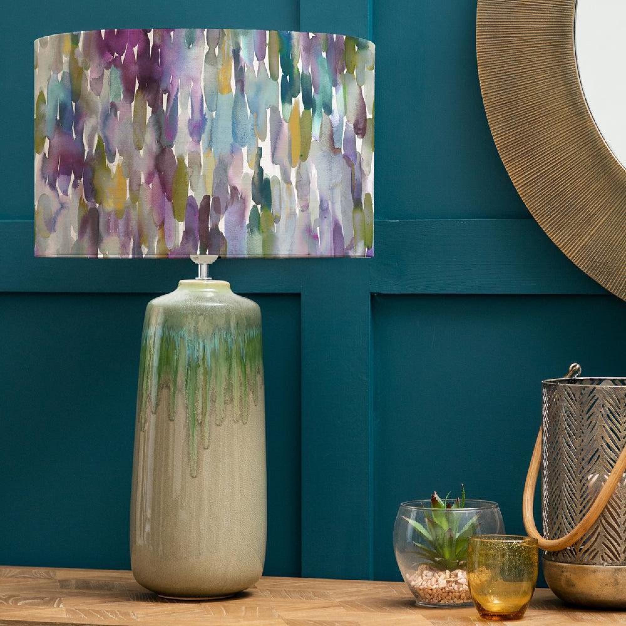 Product photograph of Voyage Maison Azima Eva Neo Jade And Indigo Complete Table Lamp from Choice Furniture Superstore.