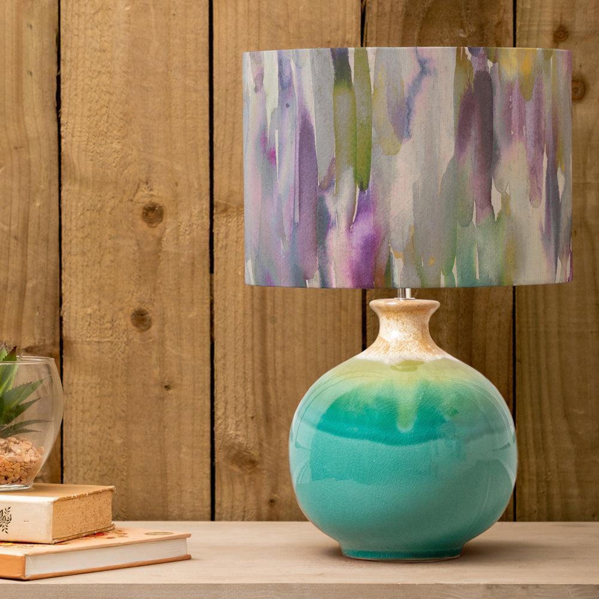 Product photograph of Voyage Maison Azima Eva Neso Aqua And Indigo Complete Table Lamp from Choice Furniture Superstore.