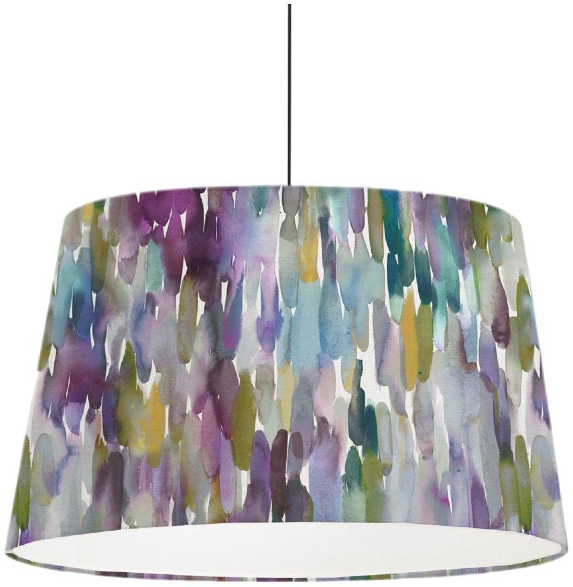 Product photograph of Voyage Maison Azima Quintus Taper Indigo Lamp Shade from Choice Furniture Superstore.