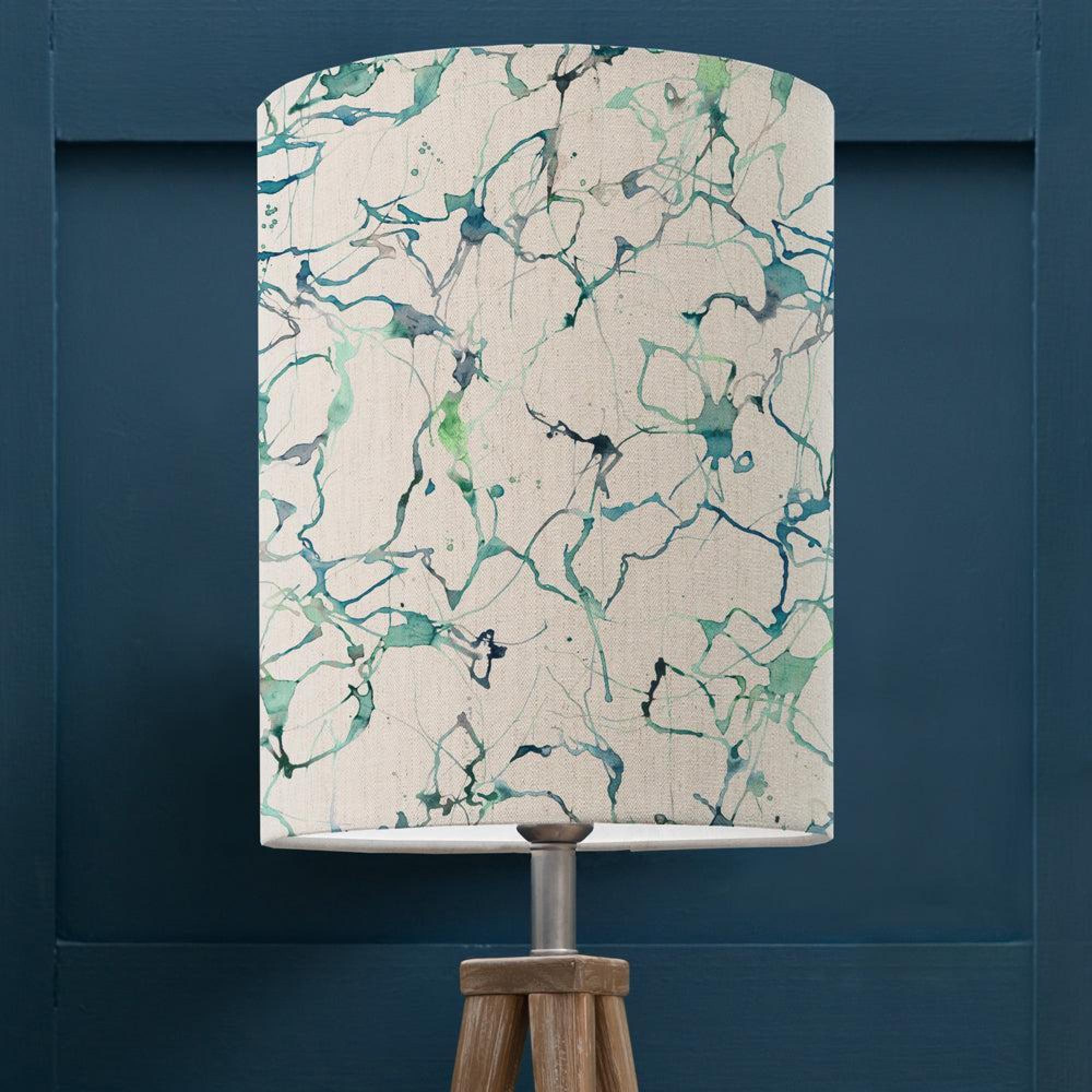 Product photograph of Voyage Maison Carrara Anna Ocean Lamp Shade from Choice Furniture Superstore.