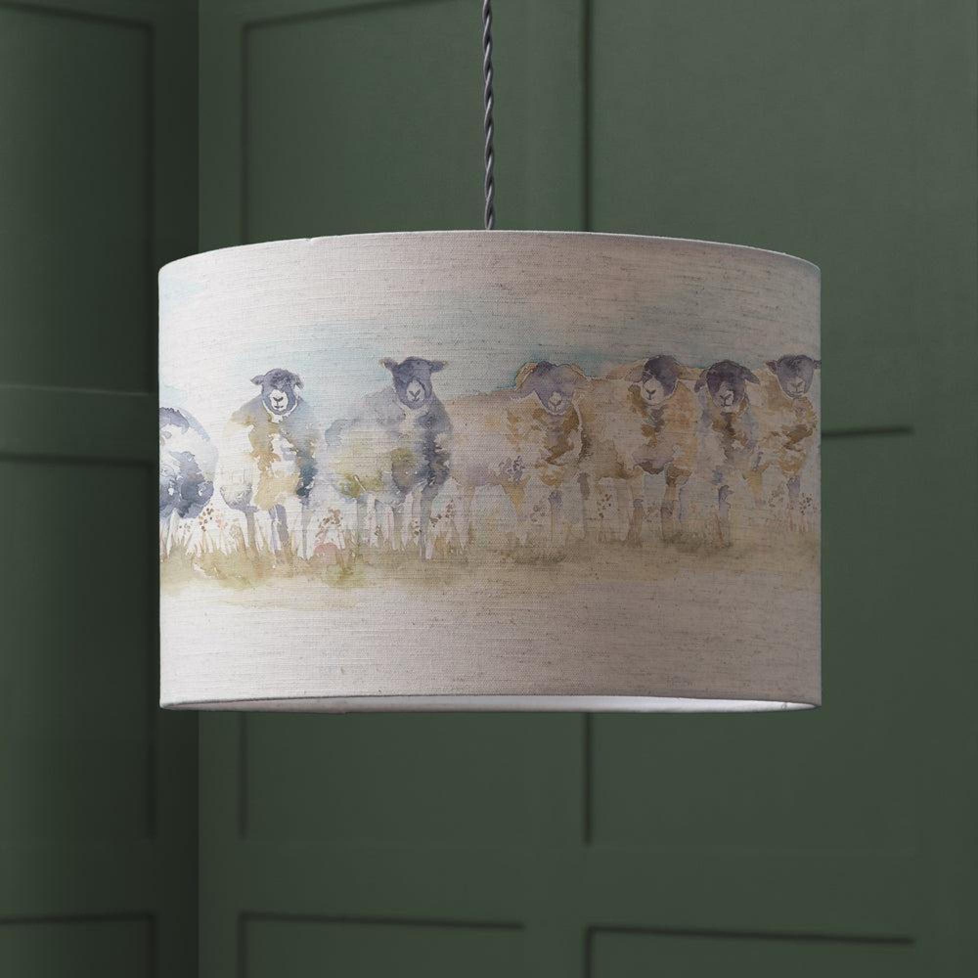 Product photograph of Voyage Maison Come By Eva Linen Lamp Shade from Choice Furniture Superstore.