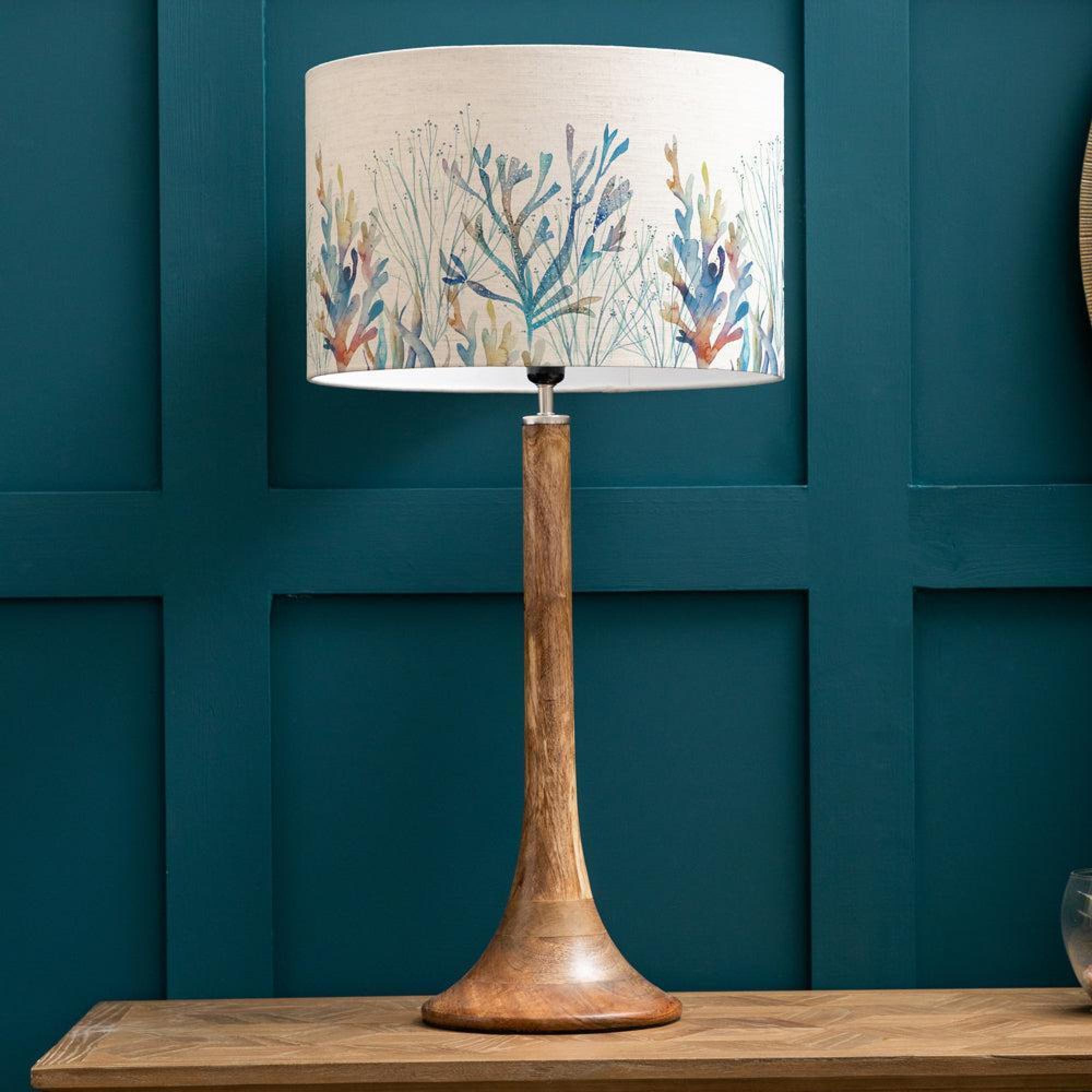 Product photograph of Voyage Maison Coral Reef Eva Kinross Mango And Cobalt Complete Table Lamp from Choice Furniture Superstore.