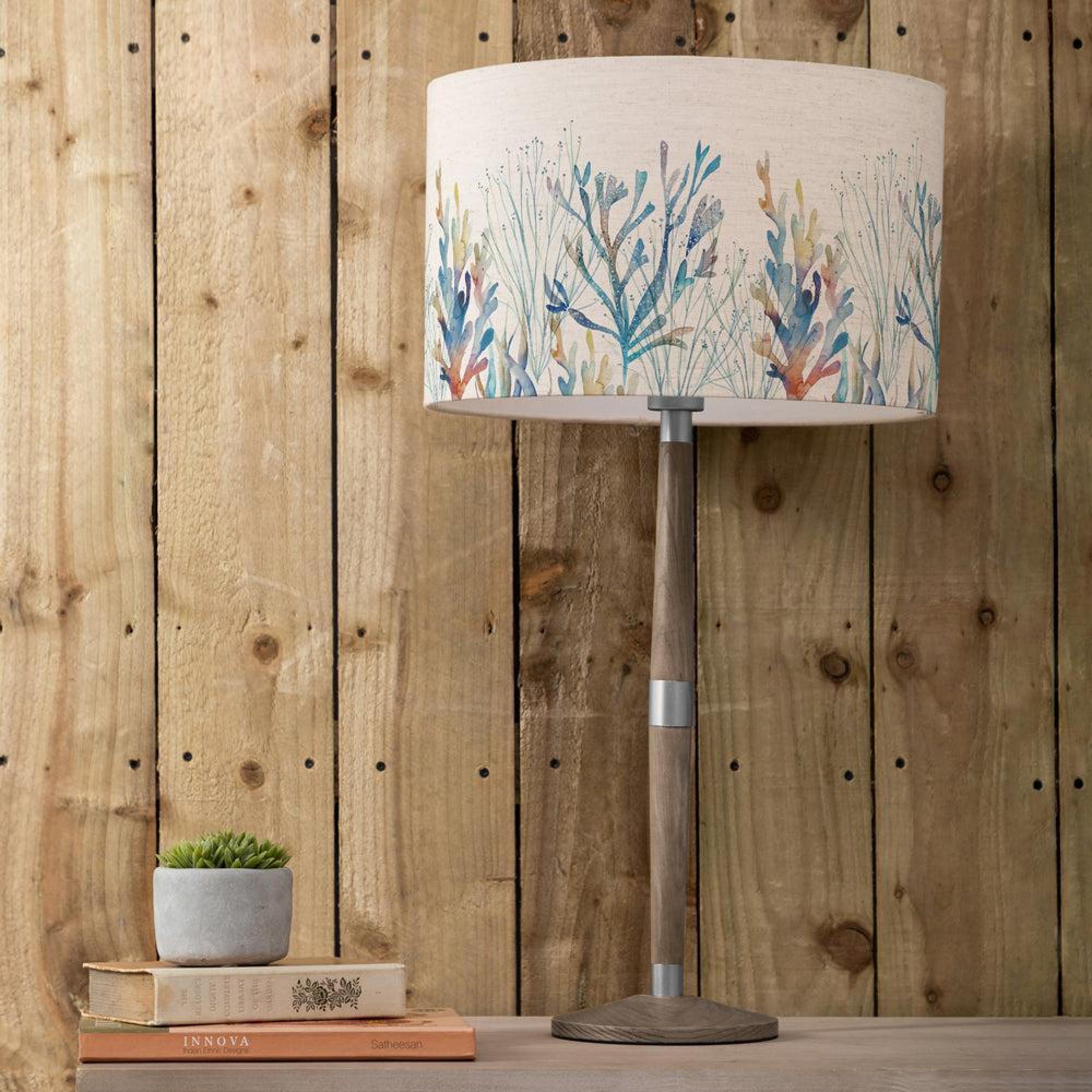 Product photograph of Voyage Maison Coral Reef Eva Solensis Grey And Cobalt Complete Table Lamp from Choice Furniture Superstore.