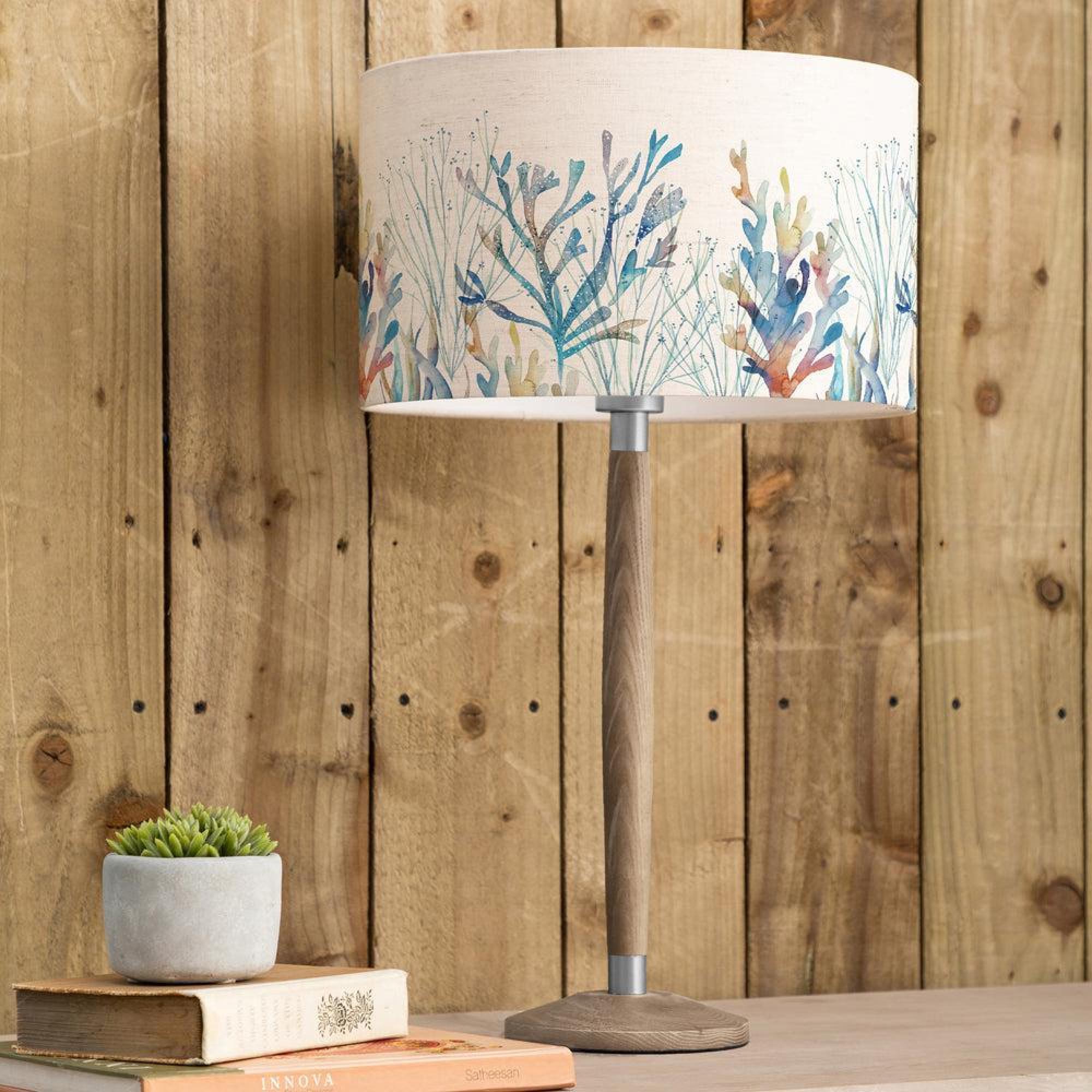 Product photograph of Voyage Maison Coral Reef Eva Solensis Grey And Cobalt Table Lamp from Choice Furniture Superstore.