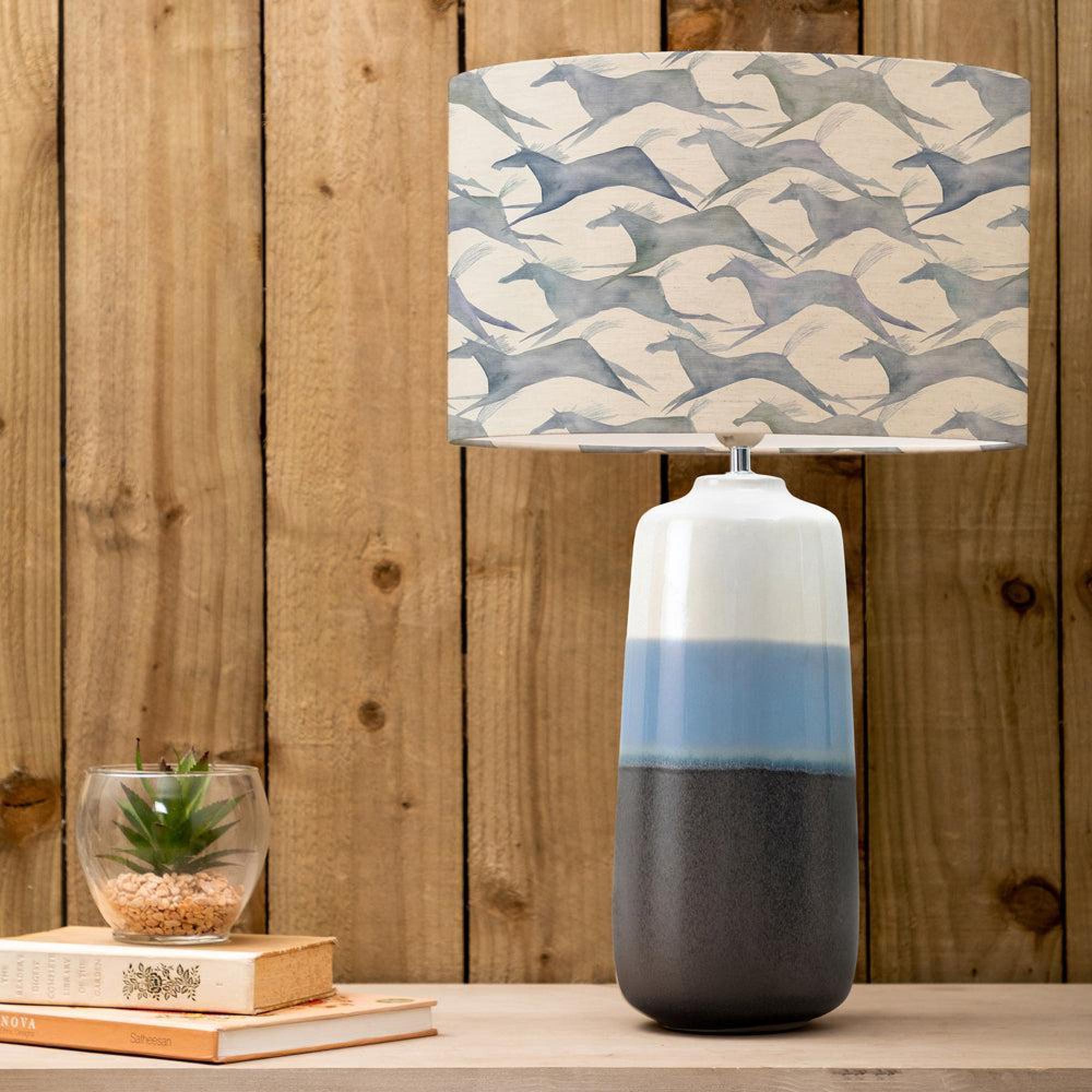 Product photograph of Voyage Maison Dakota Eva Nama Sky And River Complete Table Lamp from Choice Furniture Superstore.