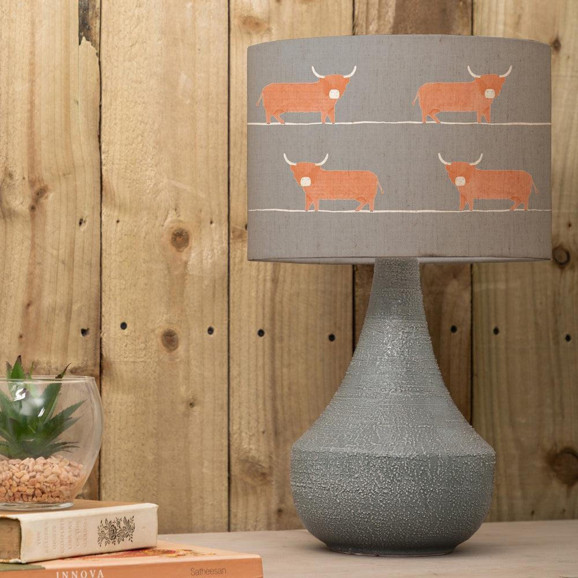 Product photograph of Voyage Maison Dougal Eva Agri Grey And Granite Complete Table Lamp from Choice Furniture Superstore.