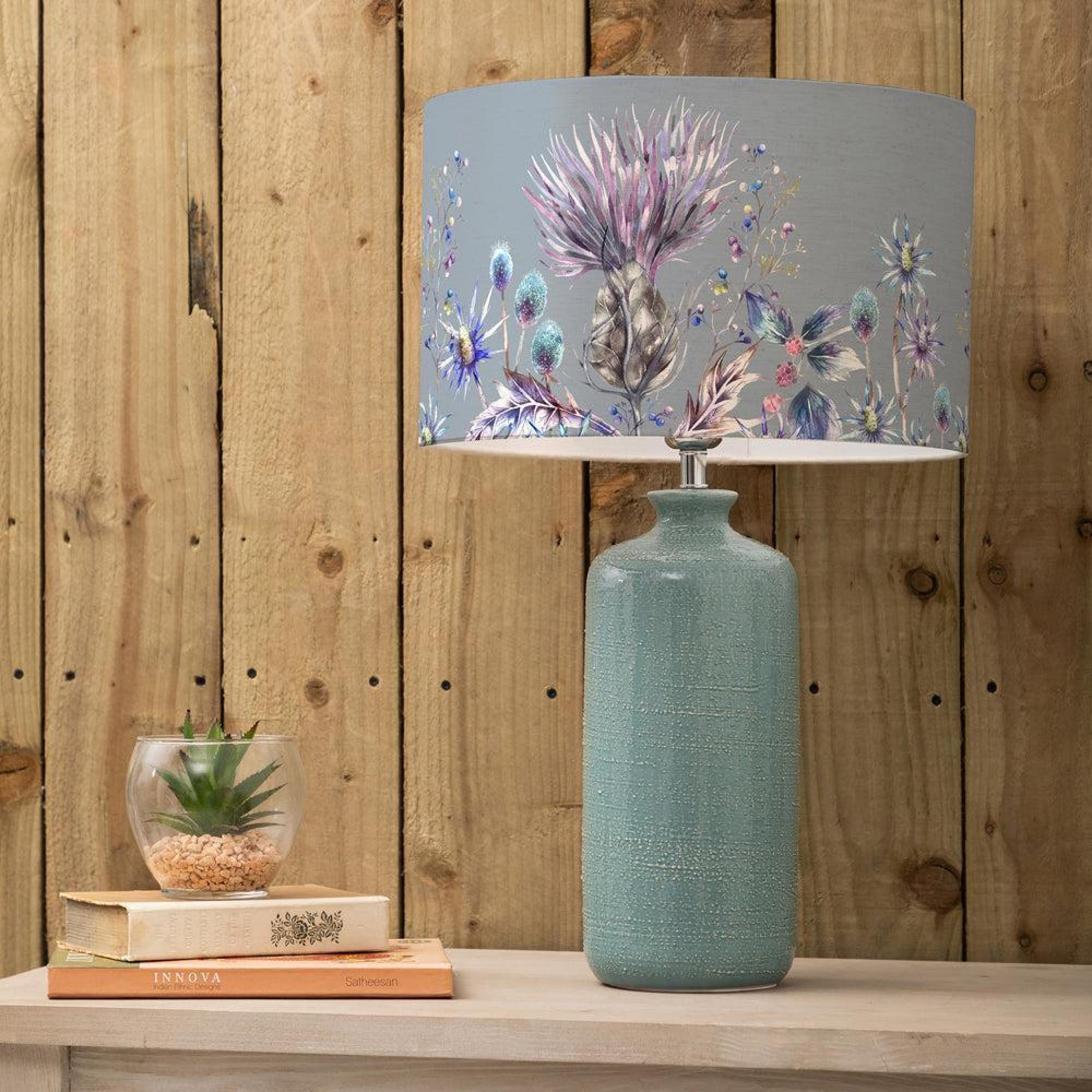 Product photograph of Voyage Maison Elysium Eva Inopia Teal And Sapphire Complete Table Lamp from Choice Furniture Superstore.