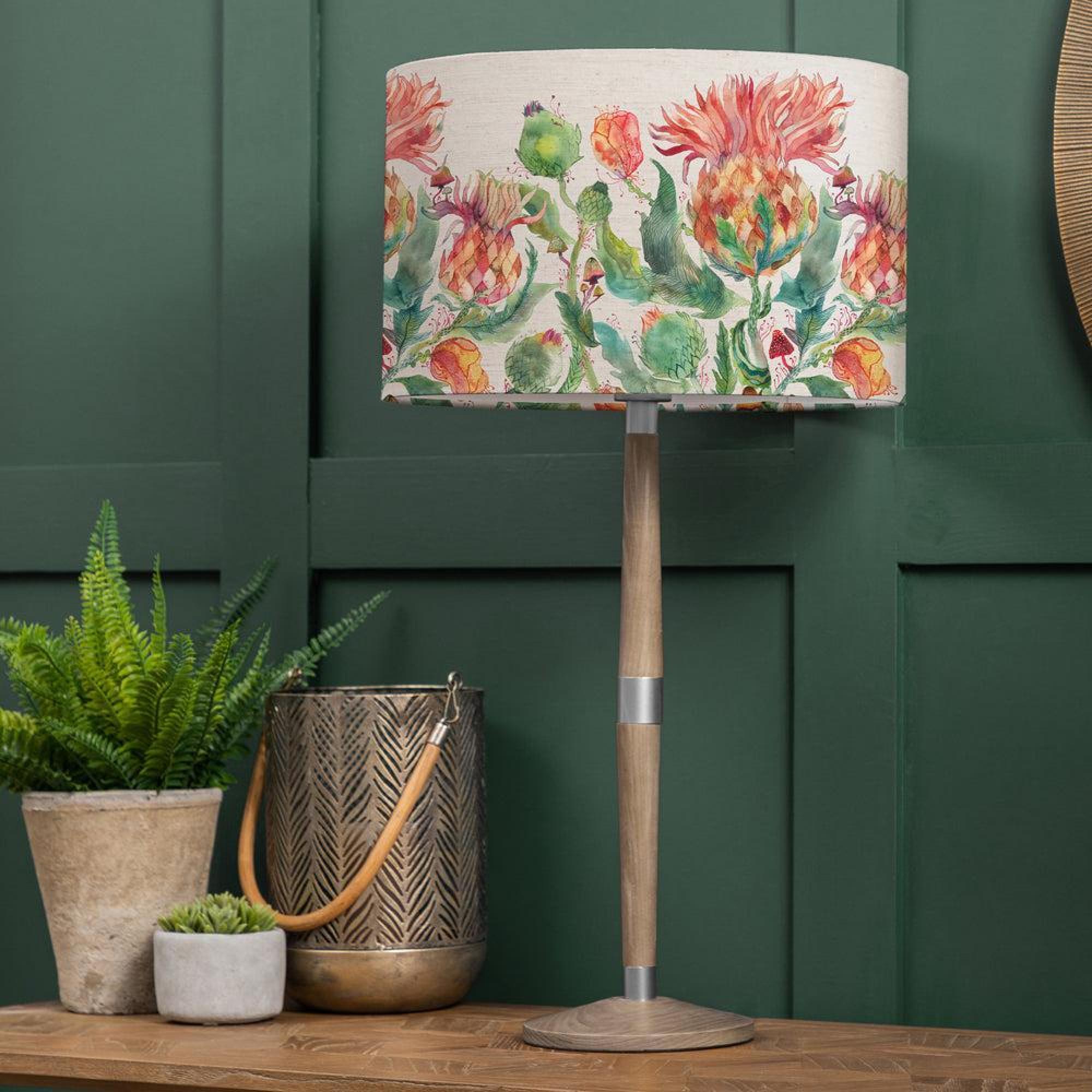 Product photograph of Voyage Maison Enchanting Thistle Eva Solensis Grey And Marigold Table Lamp from Choice Furniture Superstore.