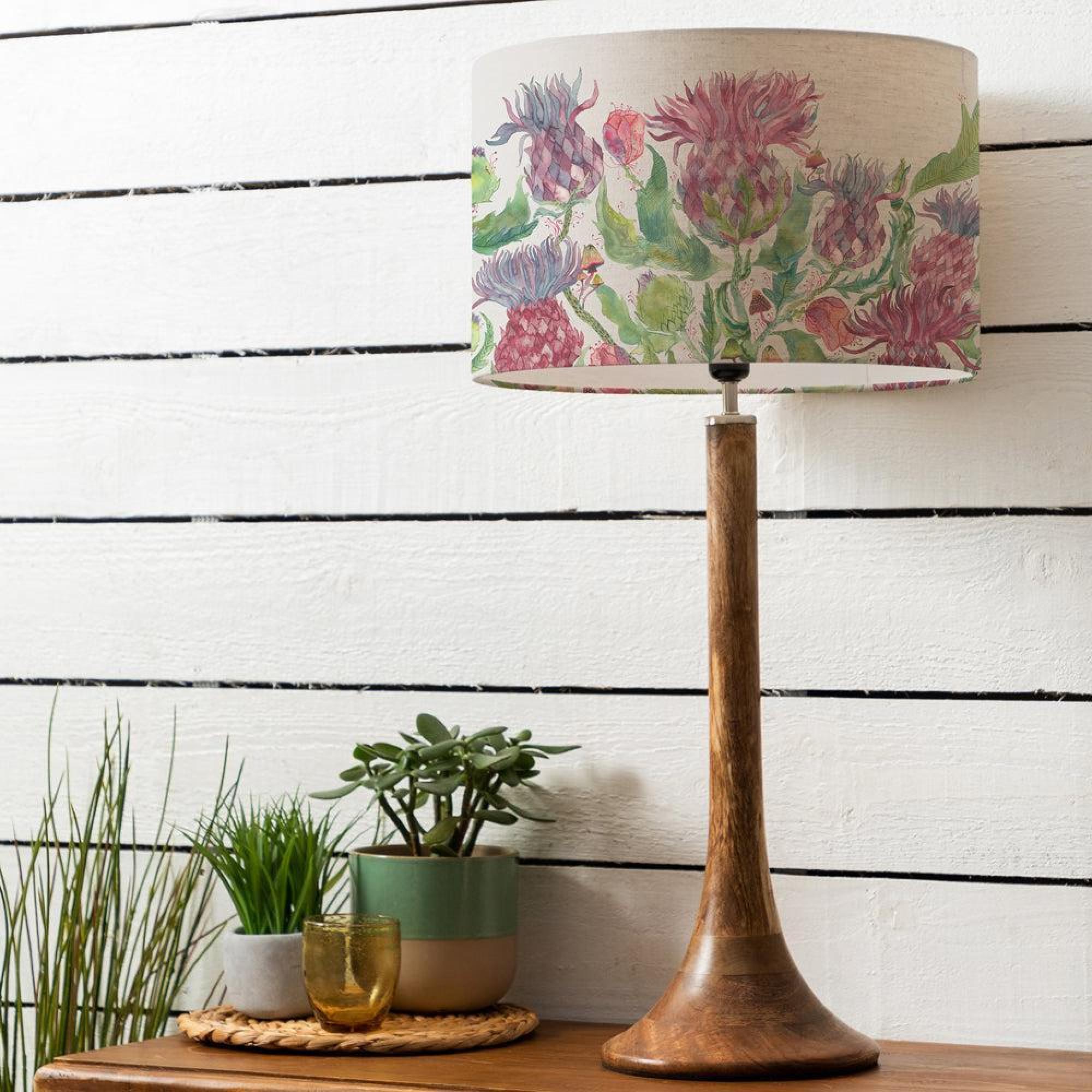 Product photograph of Voyage Maison Fairytale Bristles Eva Kinross Mango And Damson Complete Table Lamp from Choice Furniture Superstore.