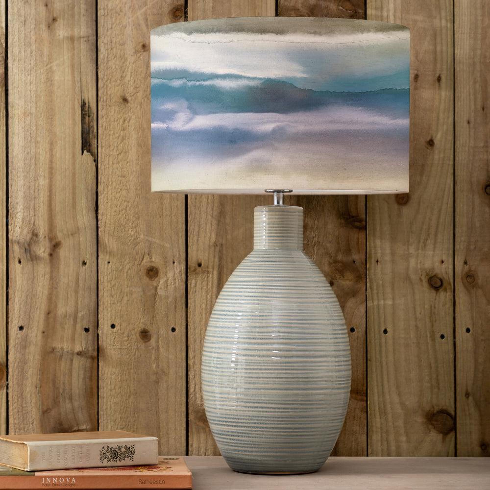 Product photograph of Voyage Maison Fjord Eva Epona Duck And Loch Complete Table Lamp from Choice Furniture Superstore.