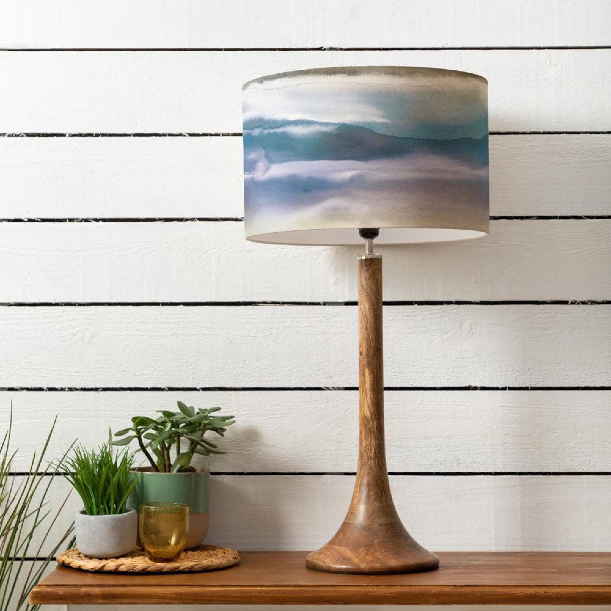 Product photograph of Voyage Maison Fjord Eva Kinross Mango And Loch Complete Table Lamp from Choice Furniture Superstore.