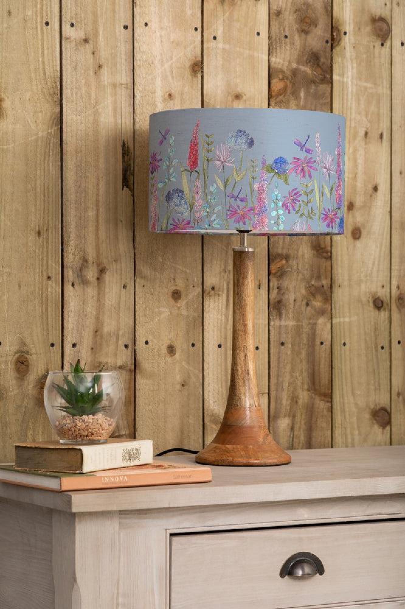 Product photograph of Voyage Maison Florabunda Eva Kinross Mango And Bluebell Table Lamp from Choice Furniture Superstore.