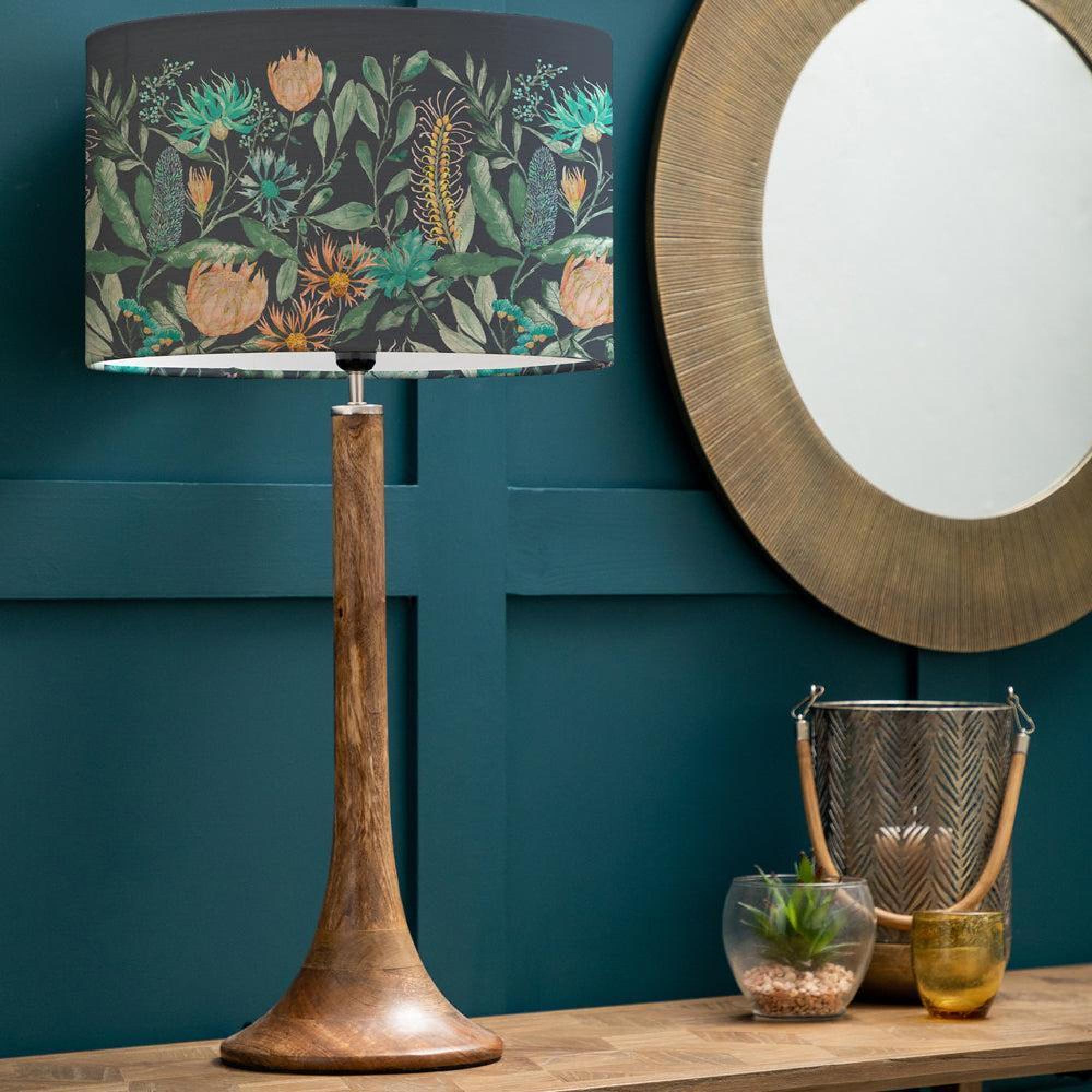 Product photograph of Voyage Maison Fortazela Eva Kinross Mango And Sapphire Table Lamp from Choice Furniture Superstore.