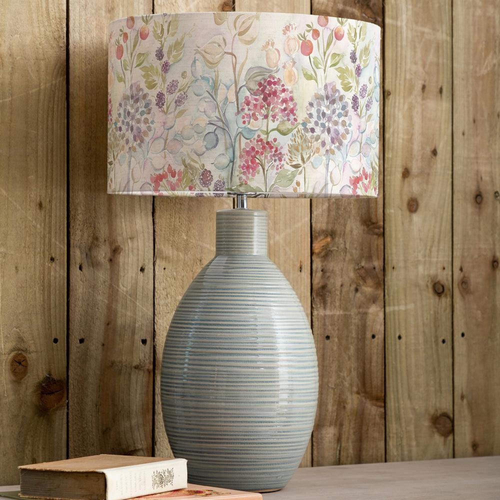 Product photograph of Voyage Maison Hedgerow Eva Epona Duck And Linen Complete Table Lamp from Choice Furniture Superstore.