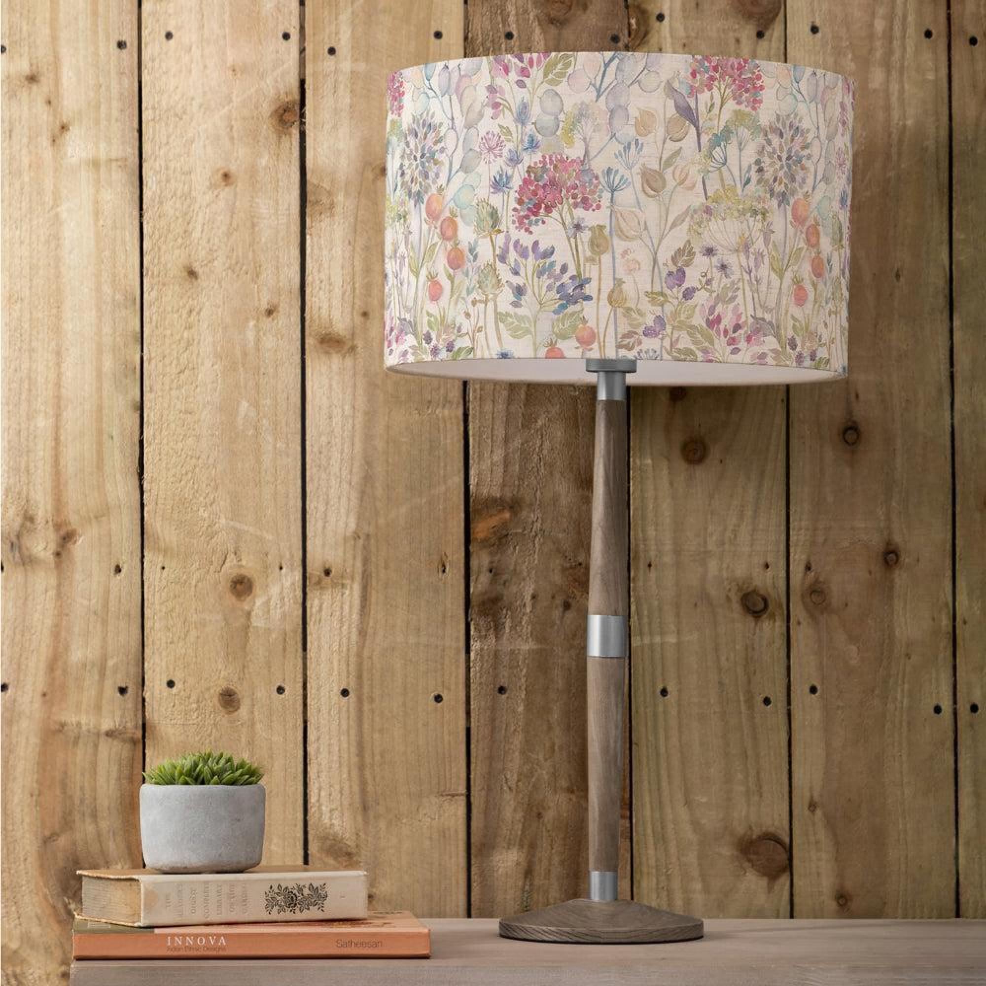 Product photograph of Voyage Maison Hedgerow Eva Solensis Grey And Linen Complete Table Lamp from Choice Furniture Superstore.