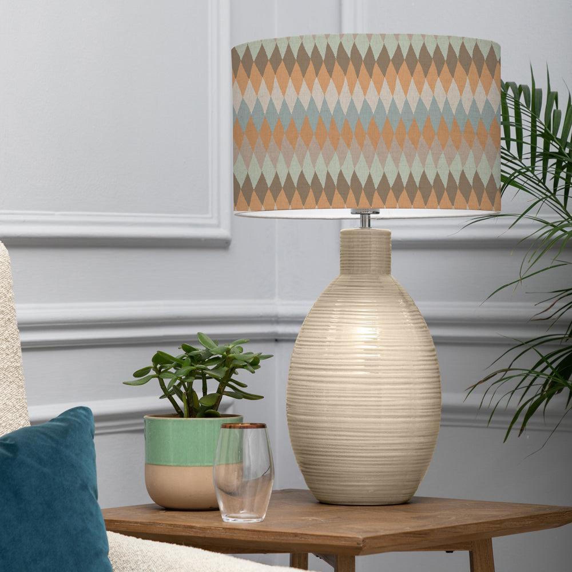 Product photograph of Voyage Maison Mesa Eva Epona Cream And Granite Complete Table Lamp from Choice Furniture Superstore.