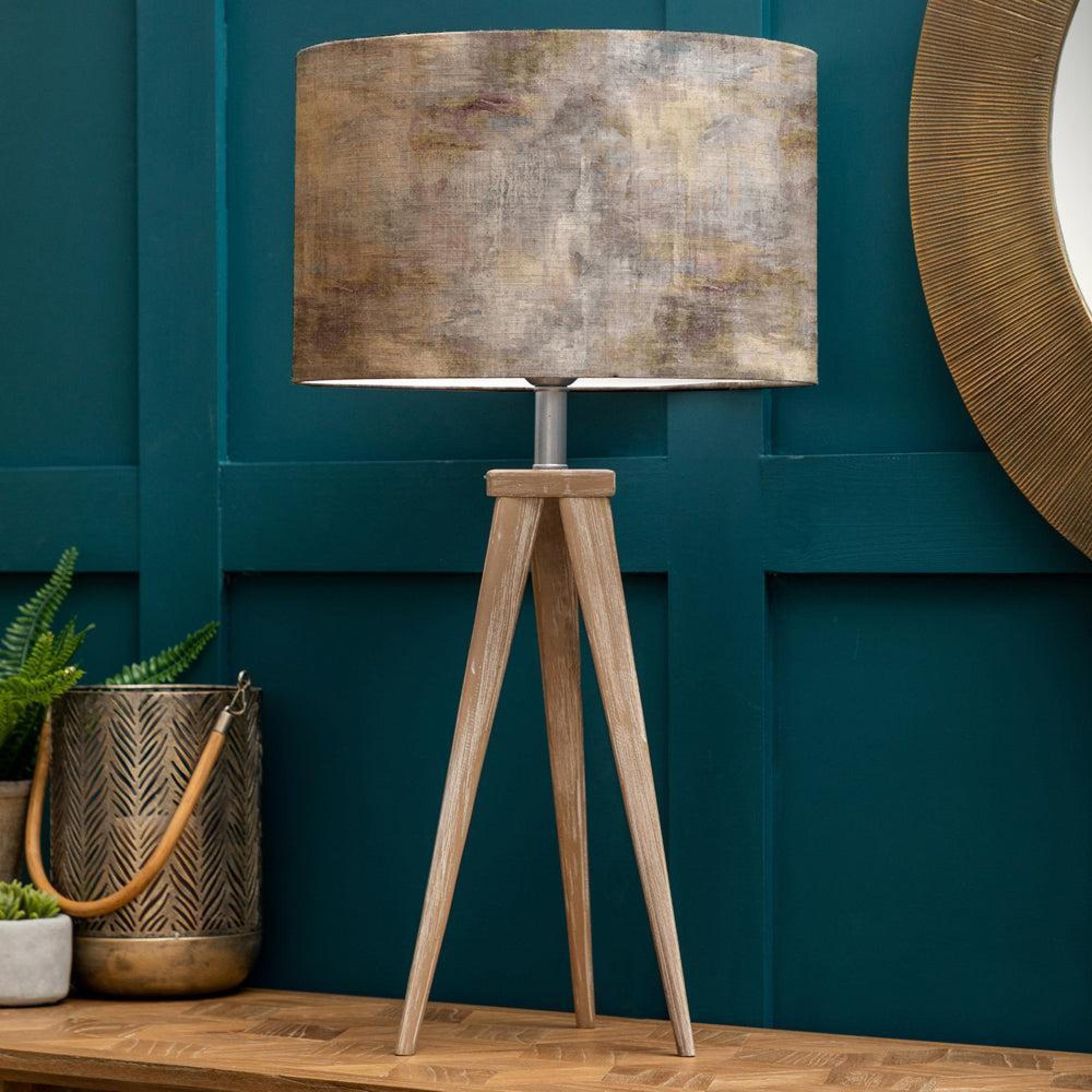 Product photograph of Voyage Maison Monet Eva Aratus Grey And Ironstone Complete Table Lamp from Choice Furniture Superstore.