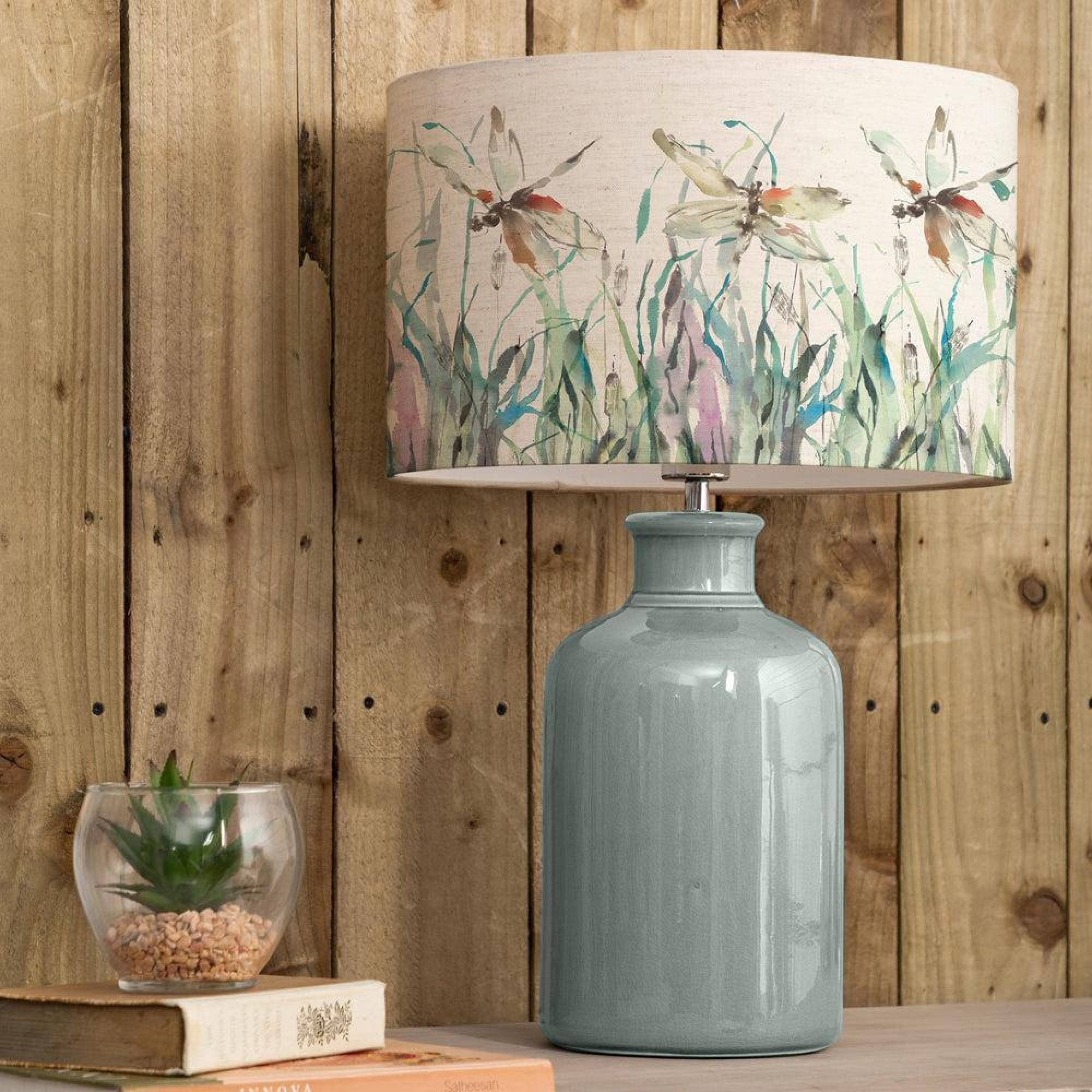 Product photograph of Voyage Maison Nightingale Eva Elspeth Duck And Linen Complete Table Lamp from Choice Furniture Superstore.