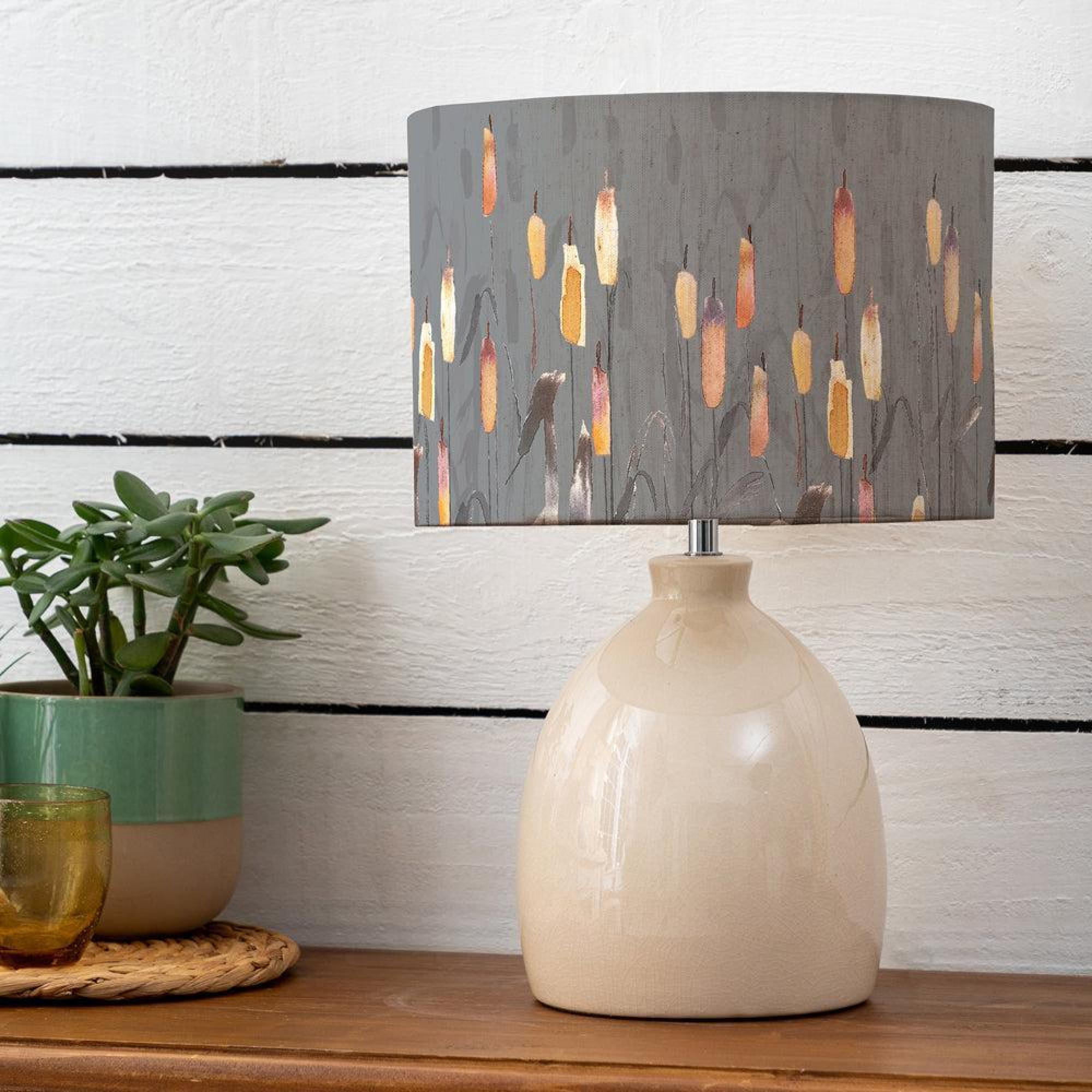 Product photograph of Voyage Maison Orientalis Eva Leura Cream And Amber Complete Table Lamp from Choice Furniture Superstore.