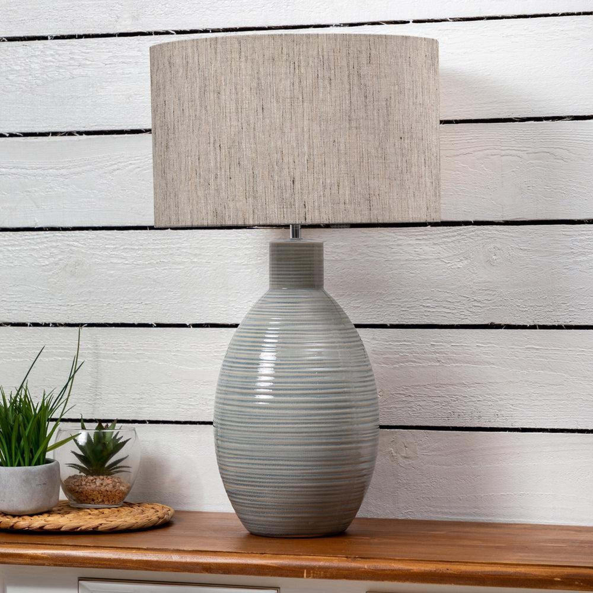 Product photograph of Voyage Maison Otaru Eva Epona Duck And Bamboo Complete Table Lamp from Choice Furniture Superstore.