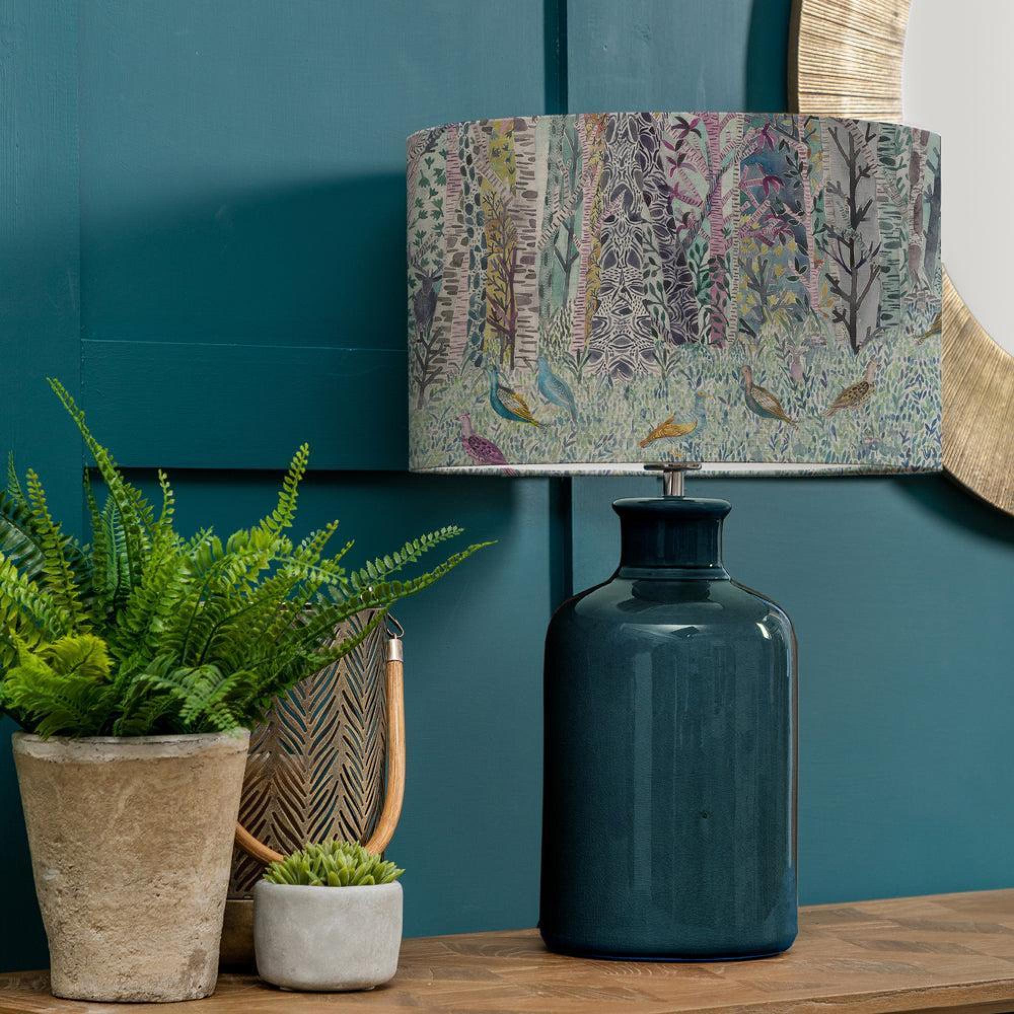 Product photograph of Voyage Maison Whimsical Tale Eva Elspeth Aqua And Twilight Complete Table Lamp from Choice Furniture Superstore.