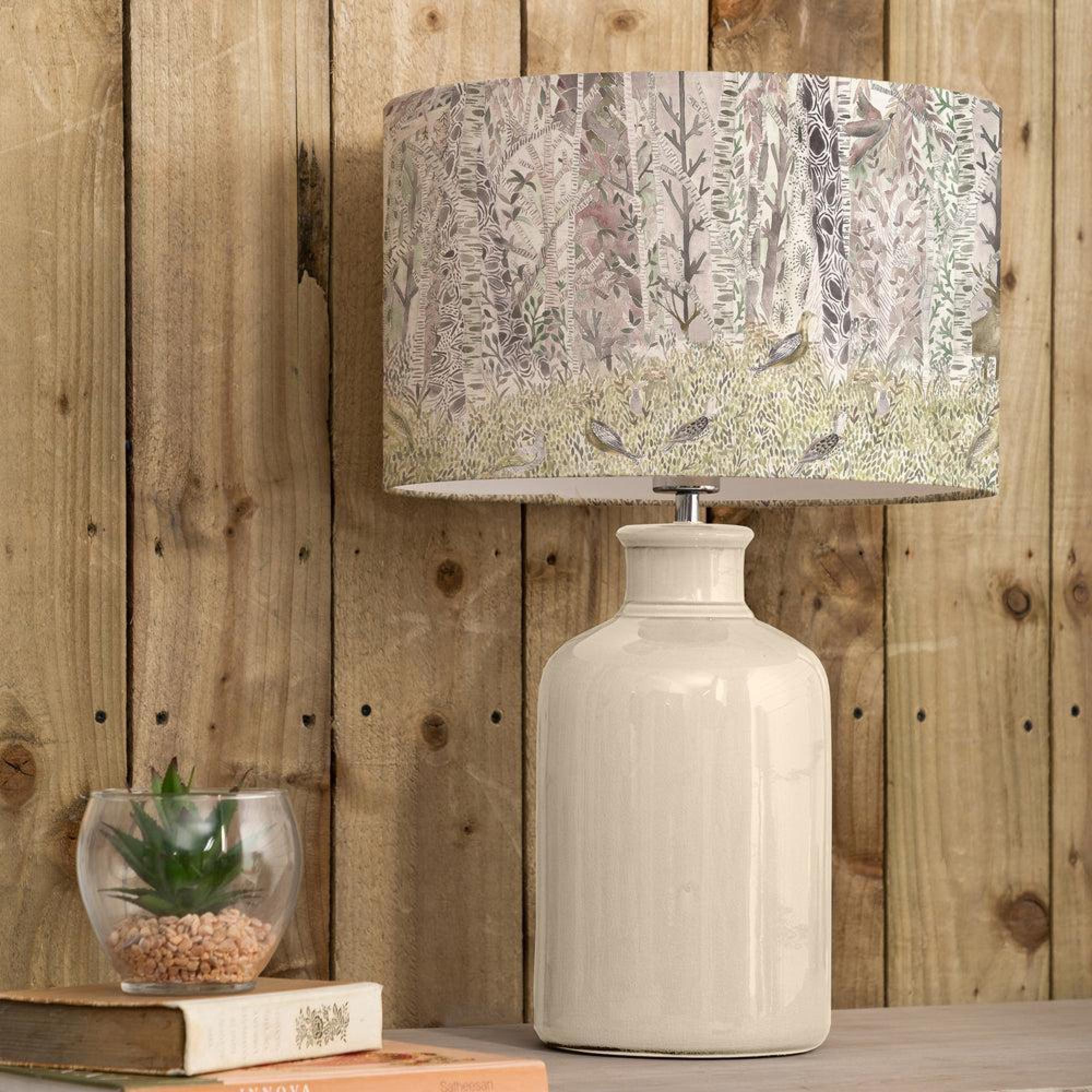 Product photograph of Voyage Maison Whimsical Tale Eva Elspeth Cream And Willow Complete Table Lamp from Choice Furniture Superstore.