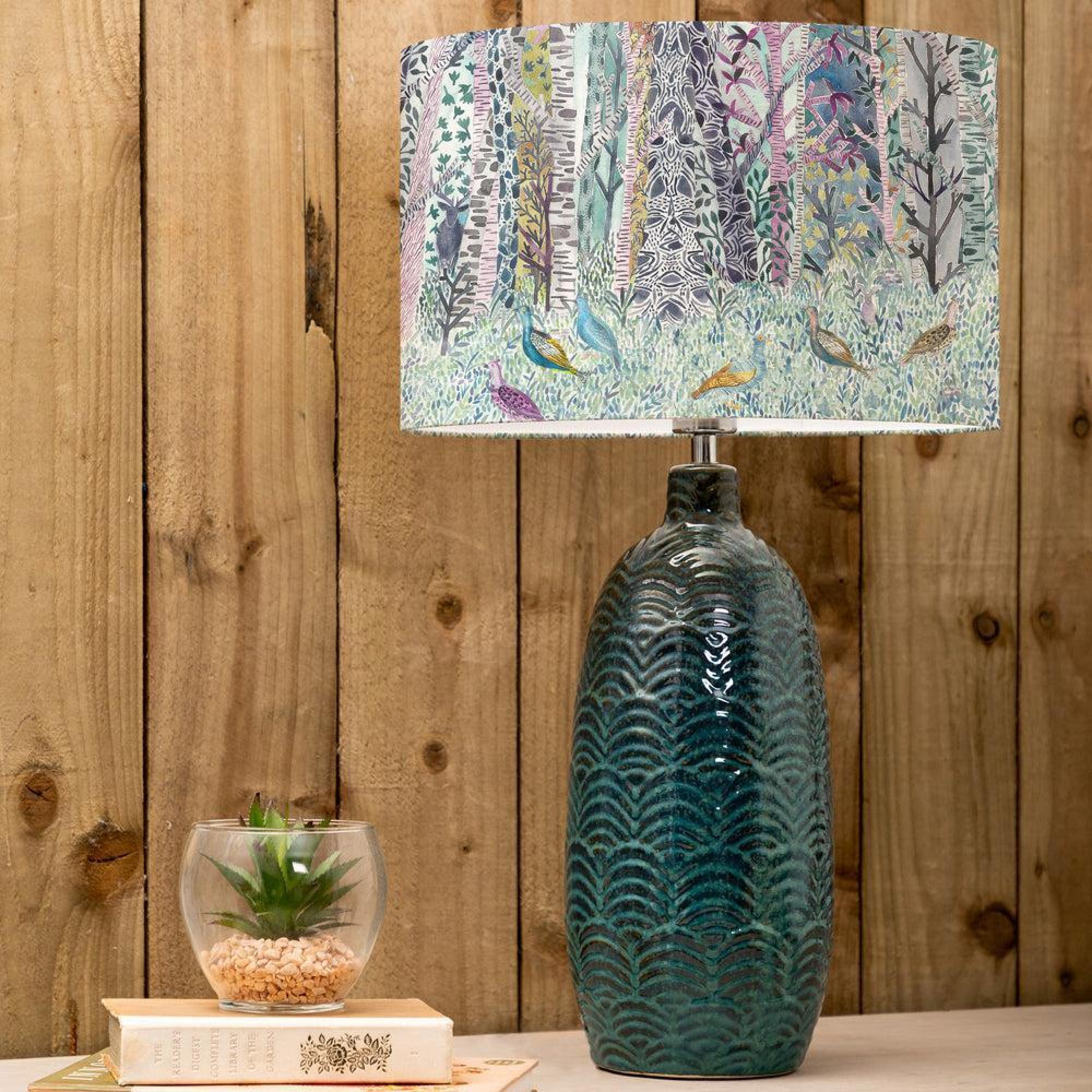 Product photograph of Voyage Maison Whimsical Tale Eva Jadis Aqua And Twilight Complete Table Lamp from Choice Furniture Superstore.