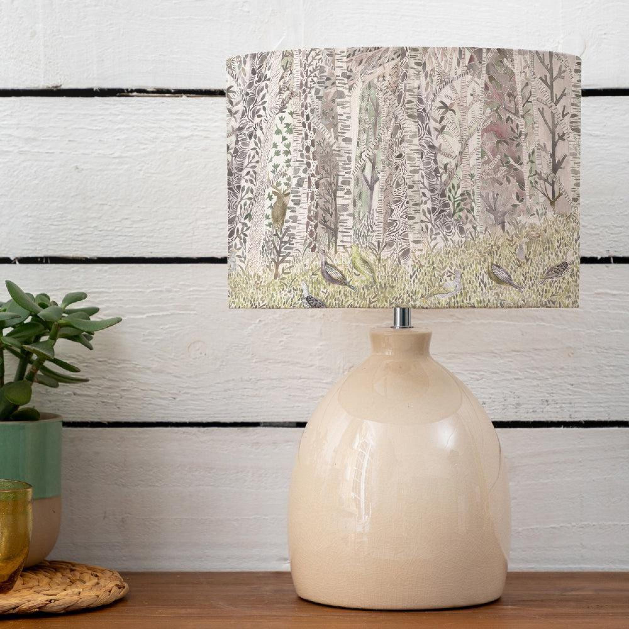 Product photograph of Voyage Maison Whimsical Tale Eva Leura Cream And Willow Complete Table Lamp from Choice Furniture Superstore.