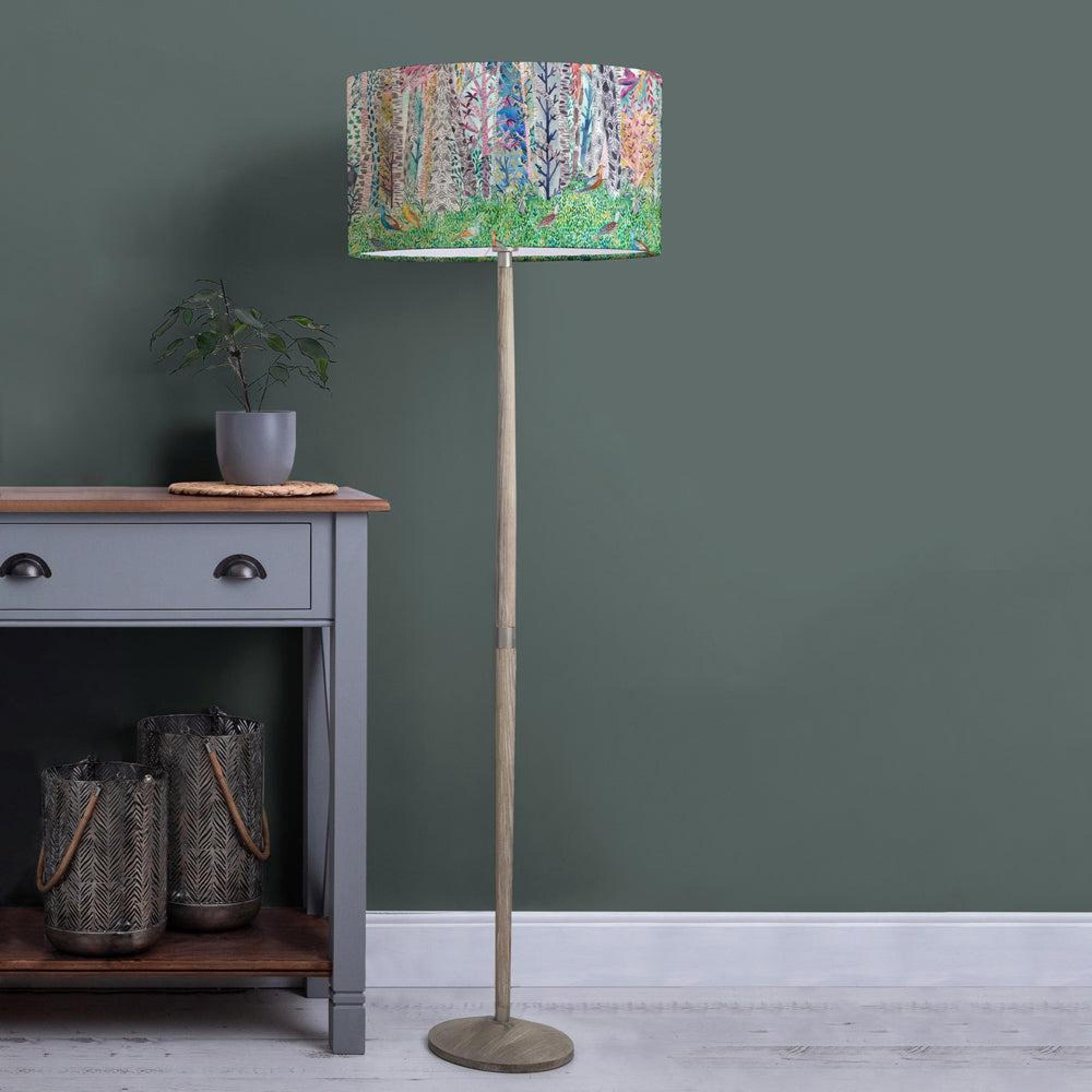 Product photograph of Voyage Maison Whimsical Tale Eva Solensis Grey And Dawn Complete Floor Lamp from Choice Furniture Superstore.