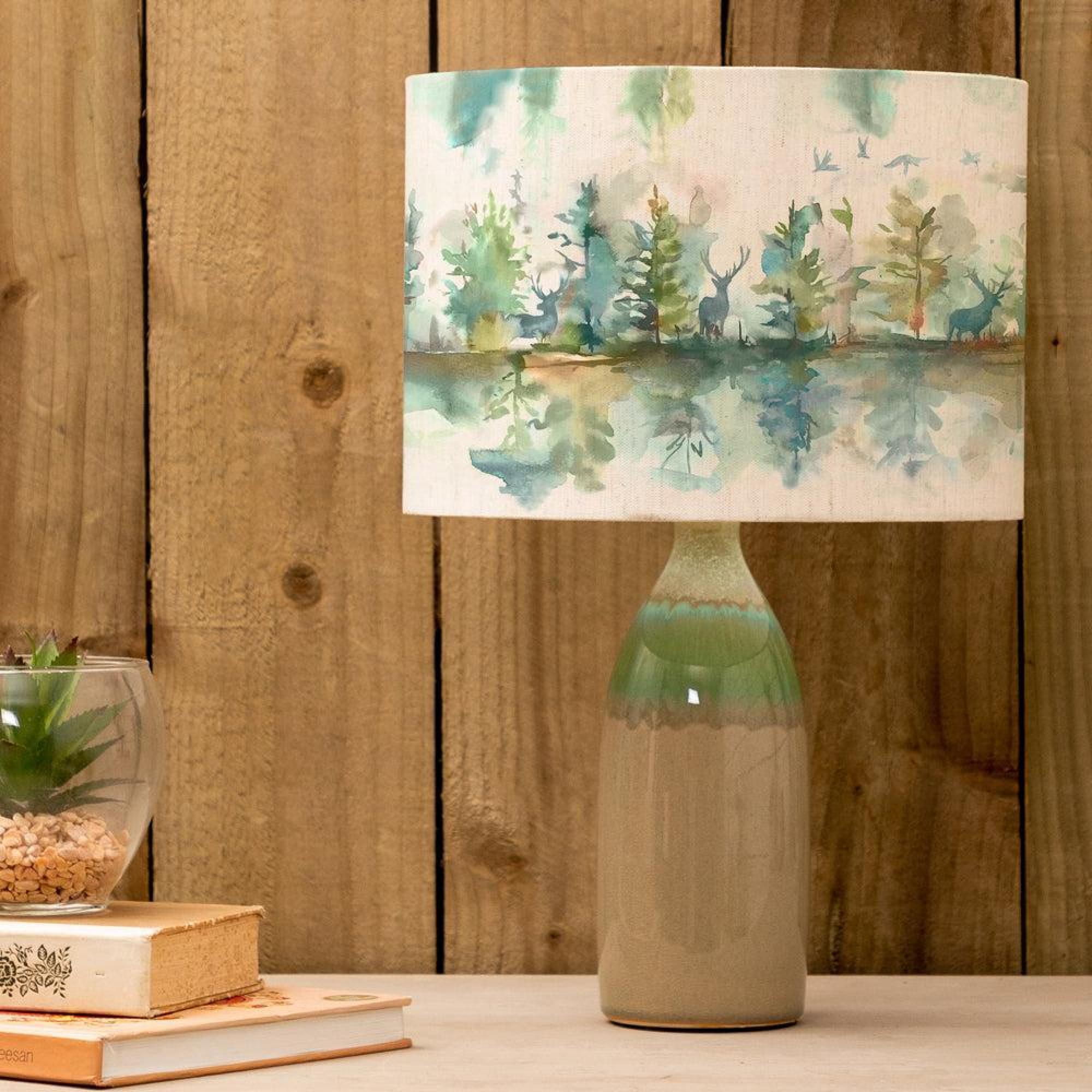 Product photograph of Voyage Maison Wilderness Eva Narvi Jade And Topaz Complete Table Lamp from Choice Furniture Superstore.