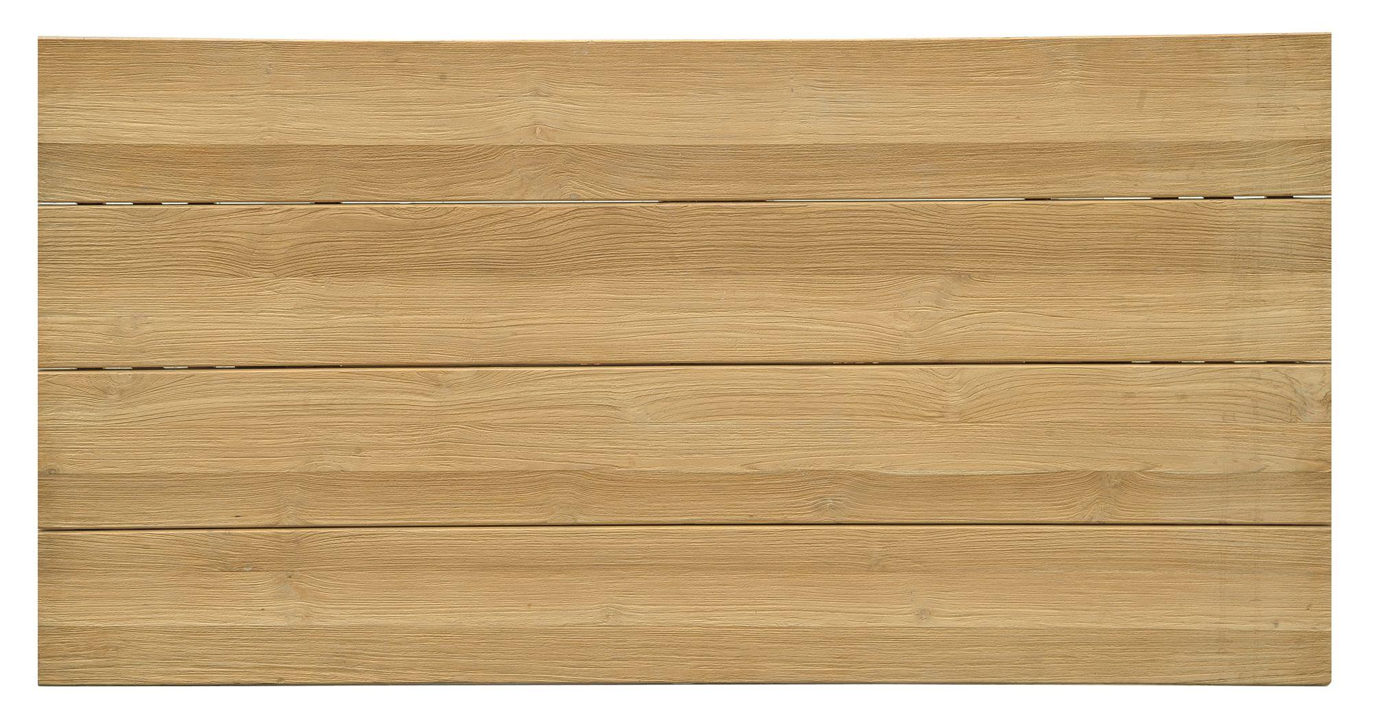 Product photograph of Skyline Alaska Grey And Teak Wood Outdoor 6 Seater Dining Table from Choice Furniture Superstore.