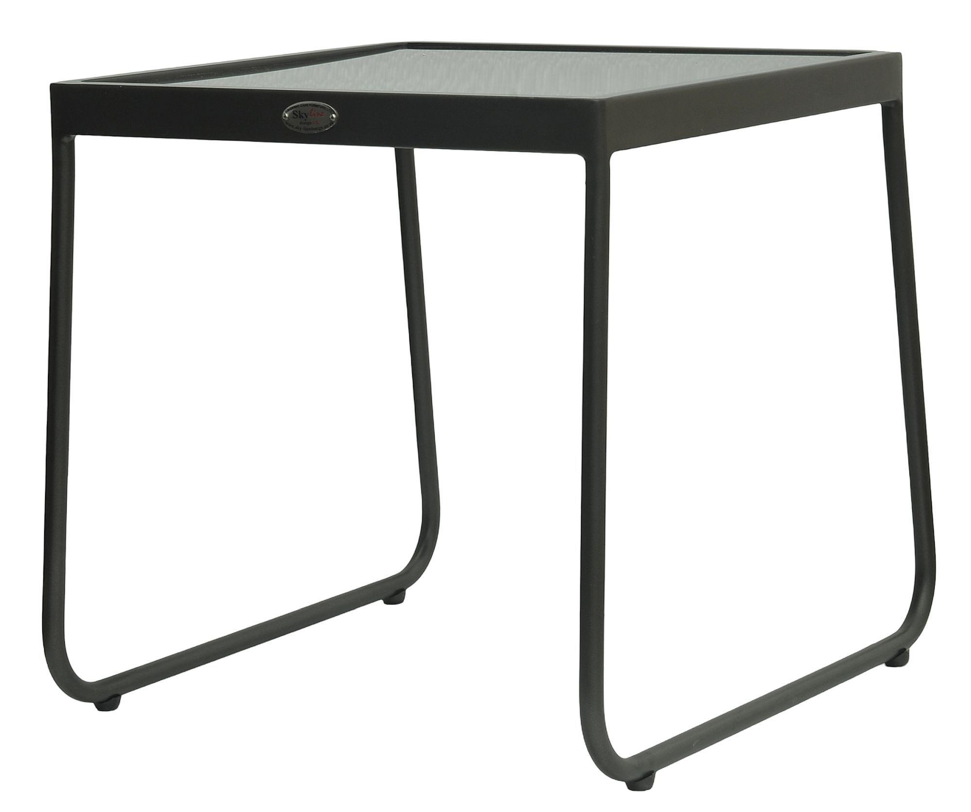 Product photograph of Skyline Kona Black Outdoor Side Table from Choice Furniture Superstore.