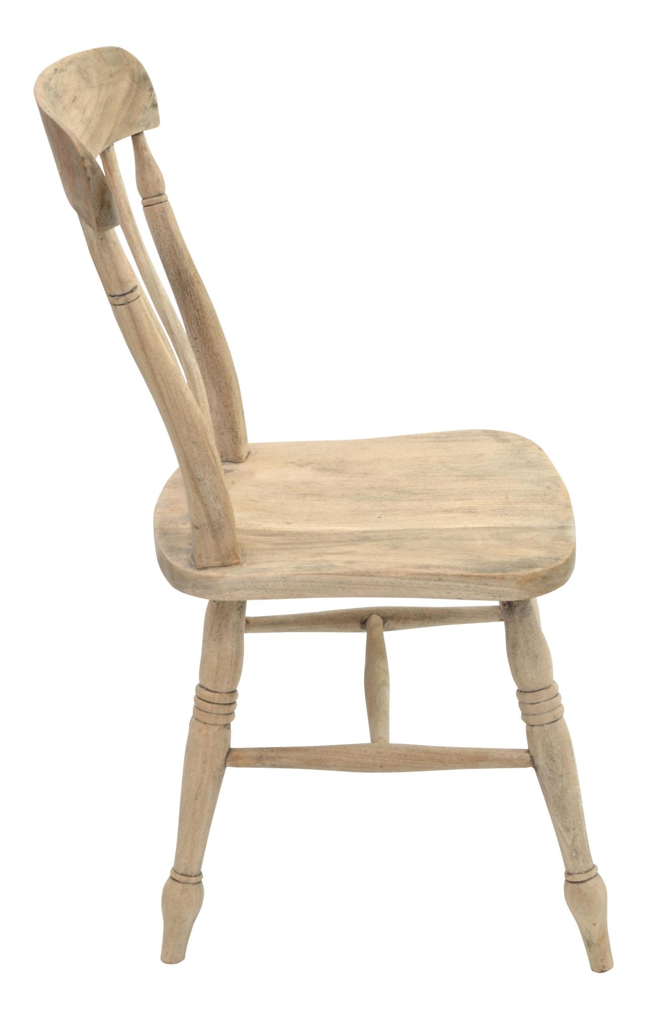Product photograph of 2 X Alhambra Mahogany French Style Farmhouse Dining Chair from Choice Furniture Superstore.