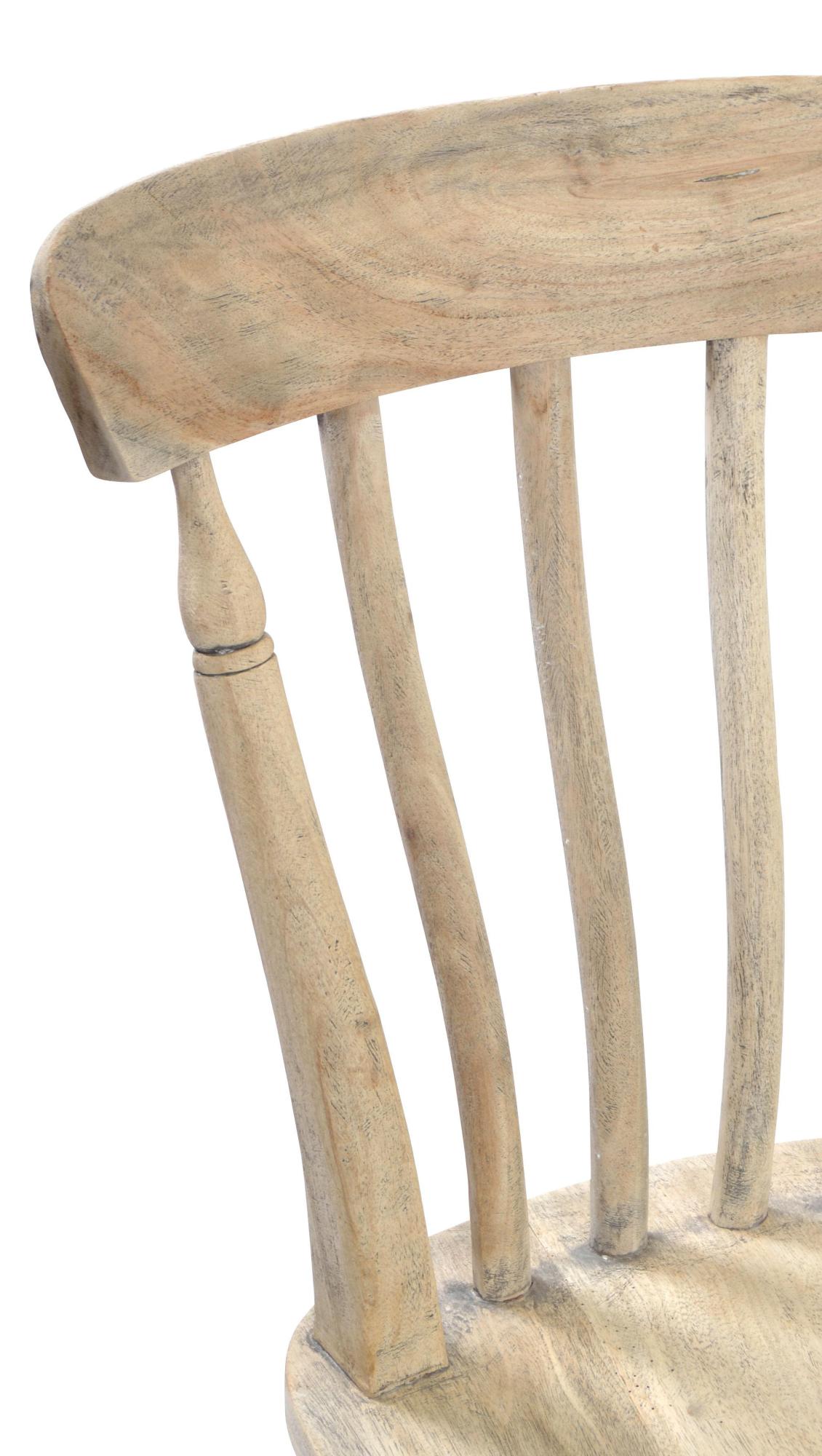 Product photograph of 2 X Alhambra Mahogany French Style Farmhouse Dining Chair from Choice Furniture Superstore.