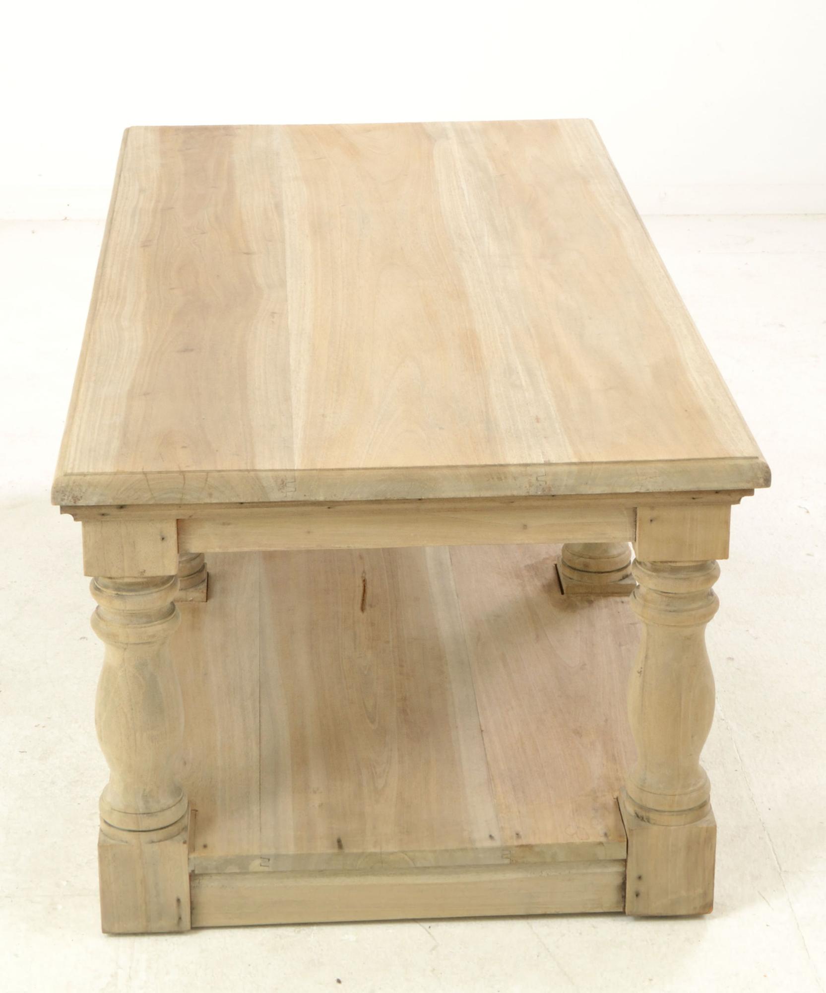 Product photograph of Vintage Mahogany French Style Coffee Table With Shelf from Choice Furniture Superstore.