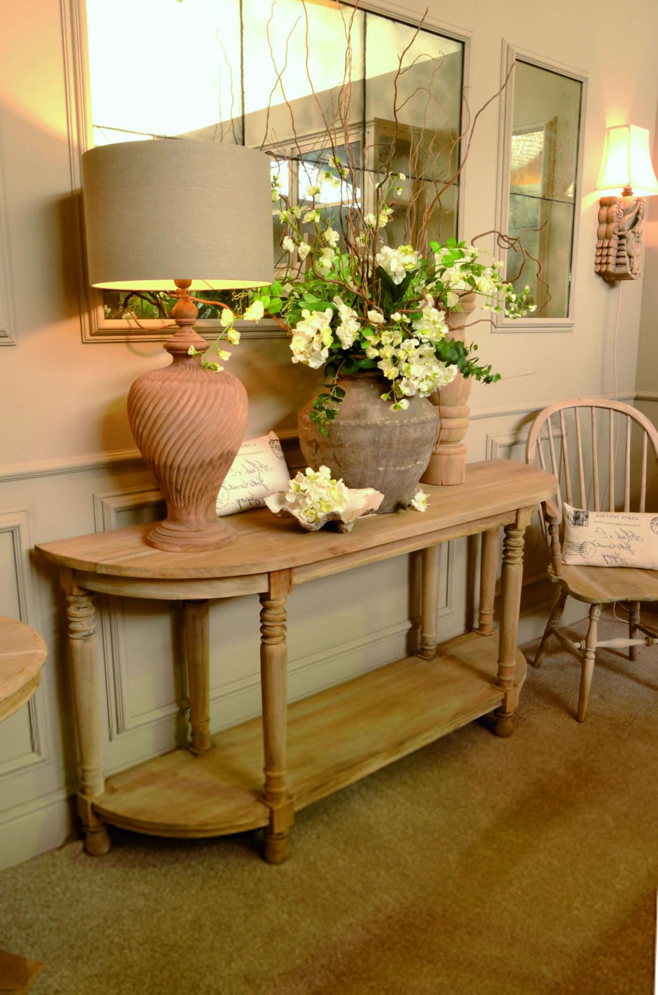 Product photograph of Vintage Mahogany French Style Long Console Table from Choice Furniture Superstore.