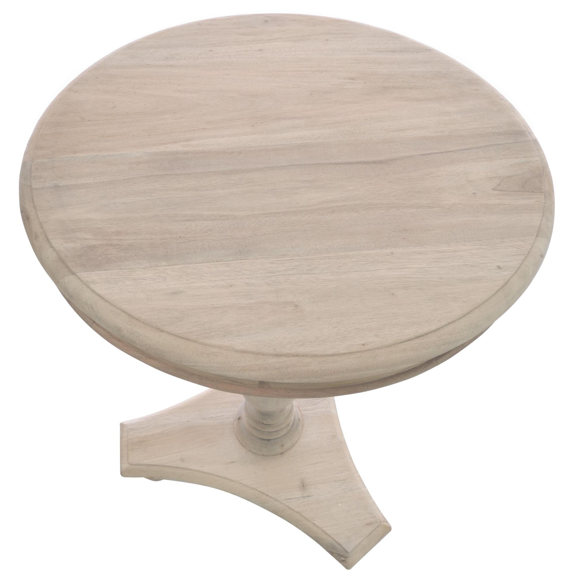 Product photograph of Vintage Mahogany French Style Round Wine Table With Bun Feet from Choice Furniture Superstore.