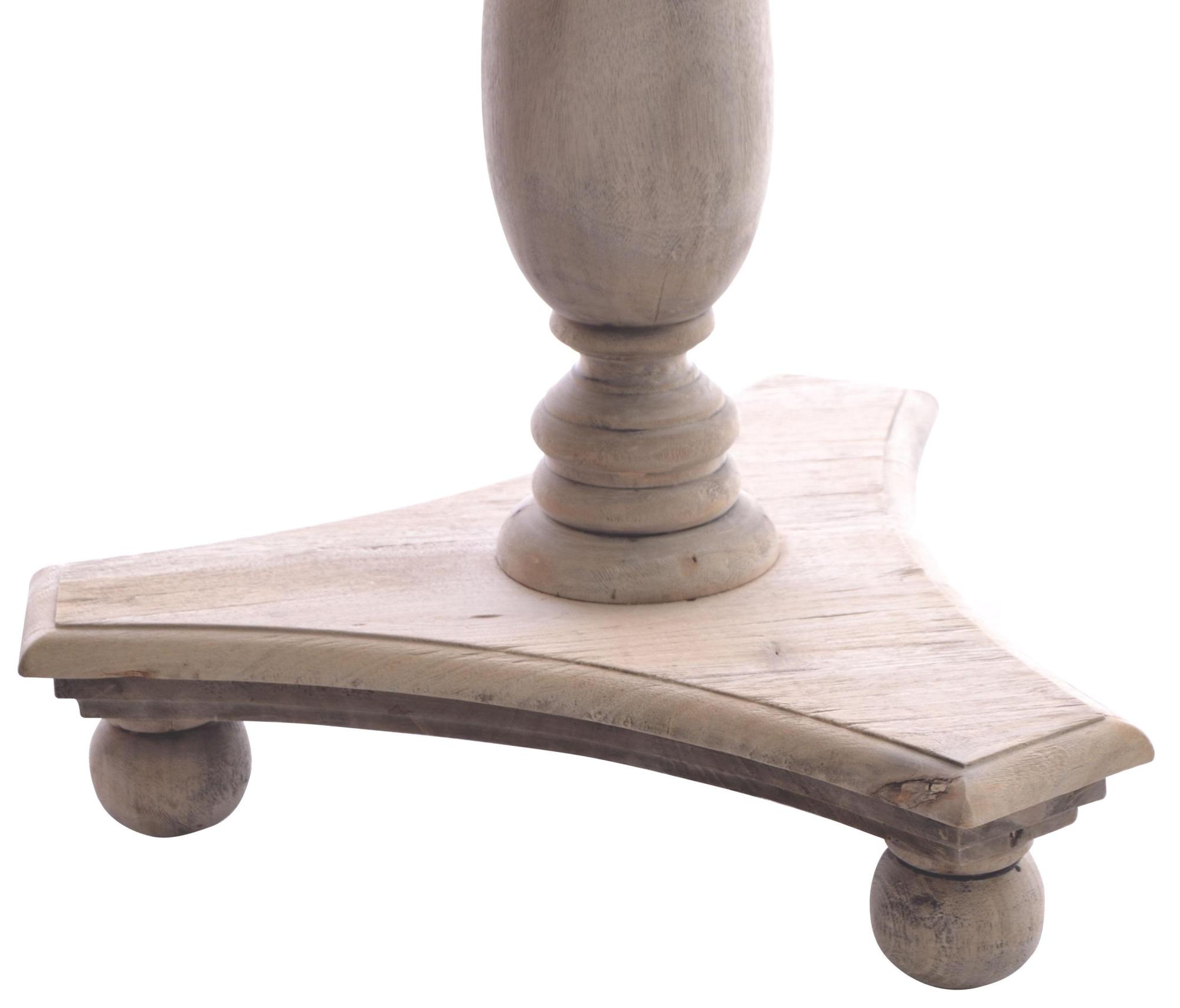 Product photograph of Vintage Mahogany French Style Round Wine Table With Bun Feet from Choice Furniture Superstore.