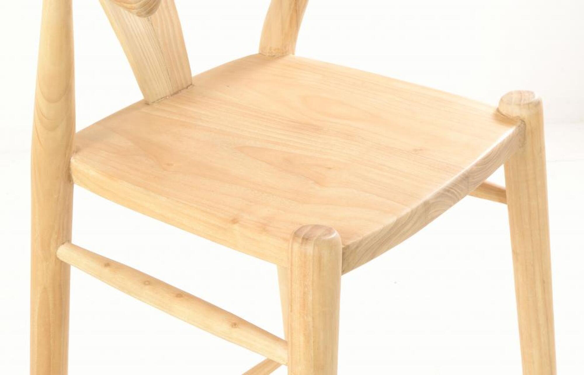 Product photograph of Shoreditch Wooden Solid Seat Short Barstool Sold In Pairs from Choice Furniture Superstore.