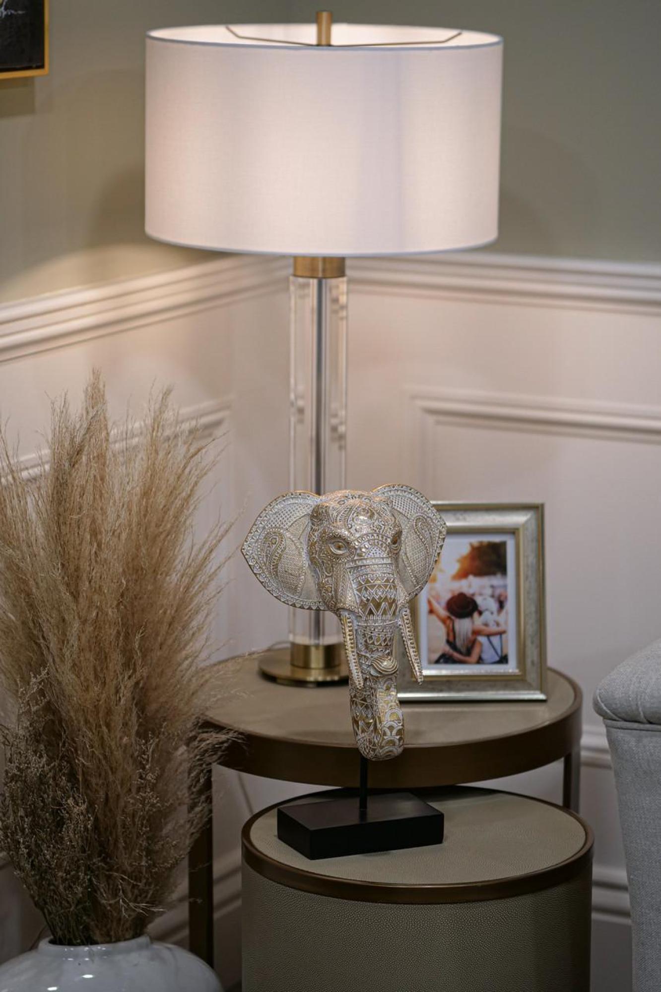 Product photograph of Mindy Brownes Chamonix Beige And Gold Pebbly Leatherette Side Table Set Of 2 from Choice Furniture Superstore.