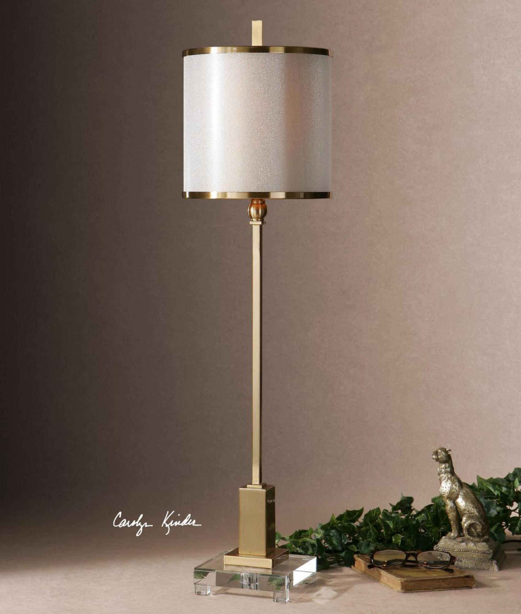 Product photograph of Mindy Brownes Villena Buffet Cream And Gold Metal Lamp from Choice Furniture Superstore.