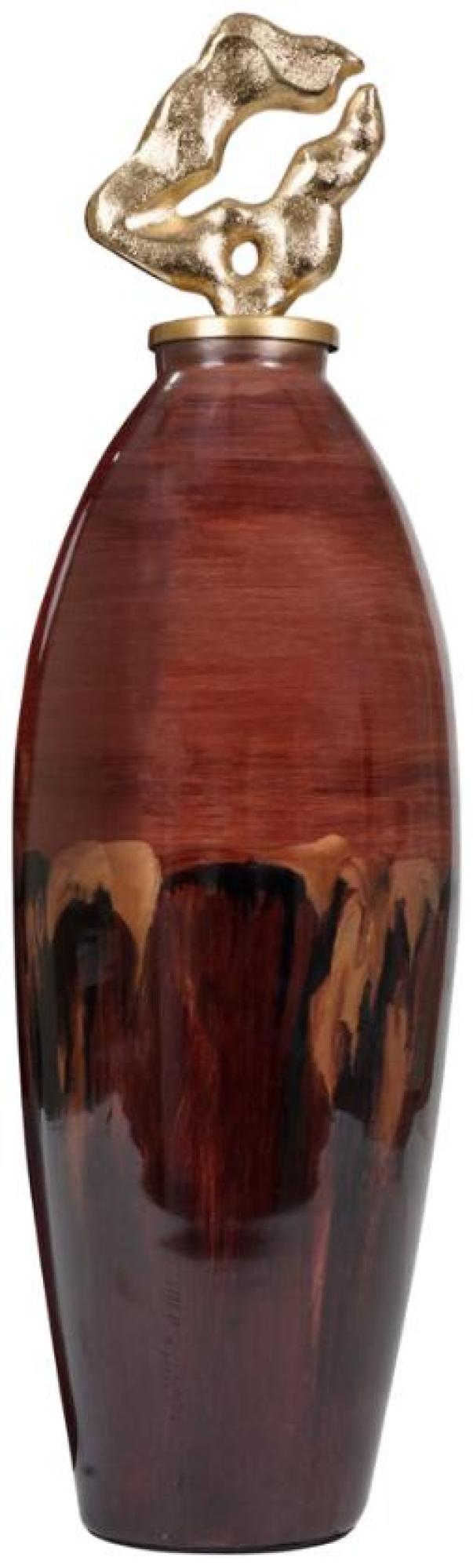 Product photograph of Mindy Brownes Anika Burgundy Ceramic Small Jar from Choice Furniture Superstore.