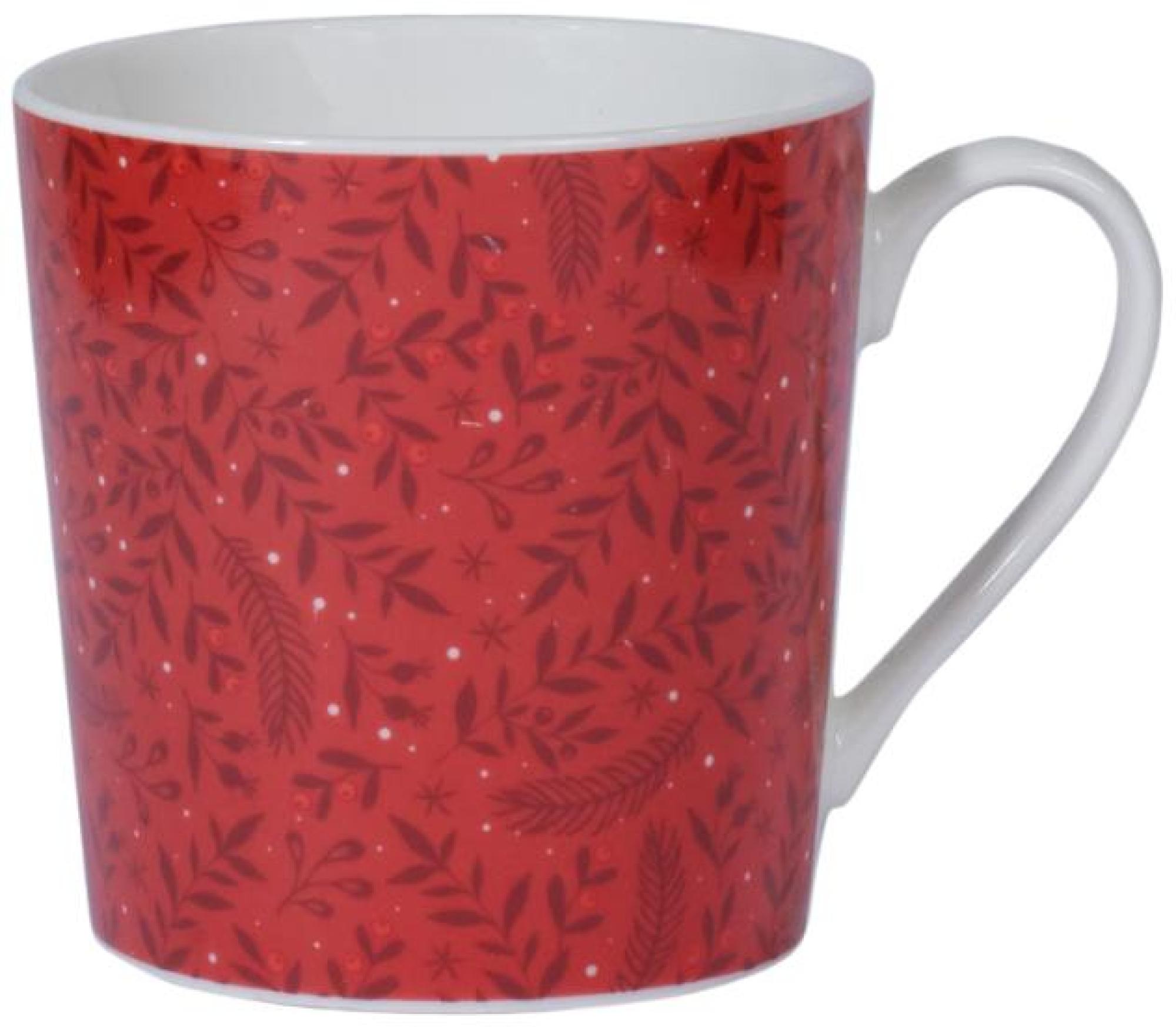 Product photograph of Mindy Brownes Midnight Blue And Red Ceramic 6 Mugs Set Of 4 from Choice Furniture Superstore.