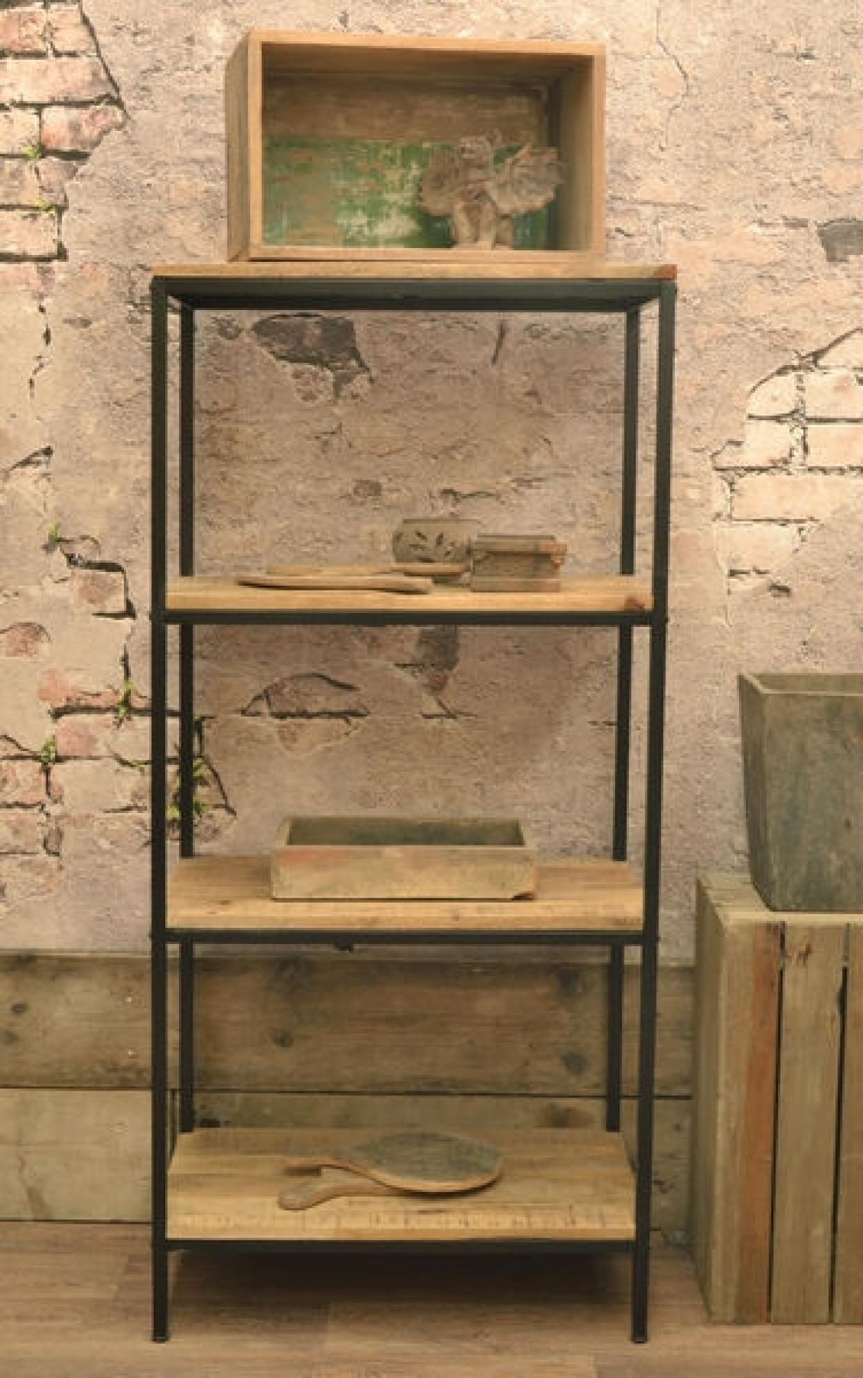 Product photograph of Old Empire Mango Wood Mango Bookcase from Choice Furniture Superstore.