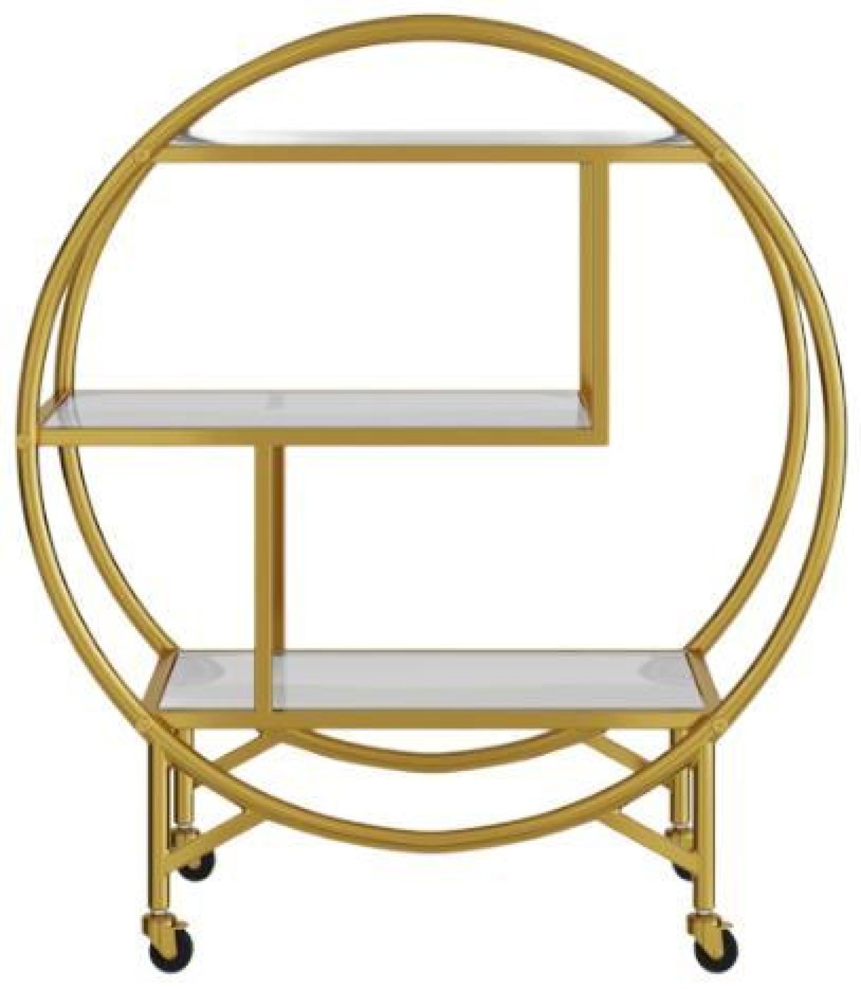 Product photograph of Dixie Gold Drinks Trolley from Choice Furniture Superstore.