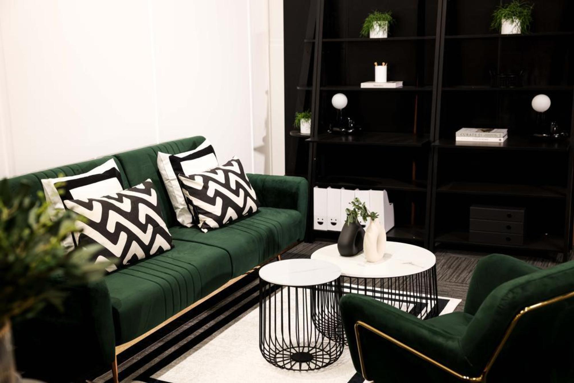 Product photograph of Enzo Black Metal Small Cage Table from Choice Furniture Superstore.